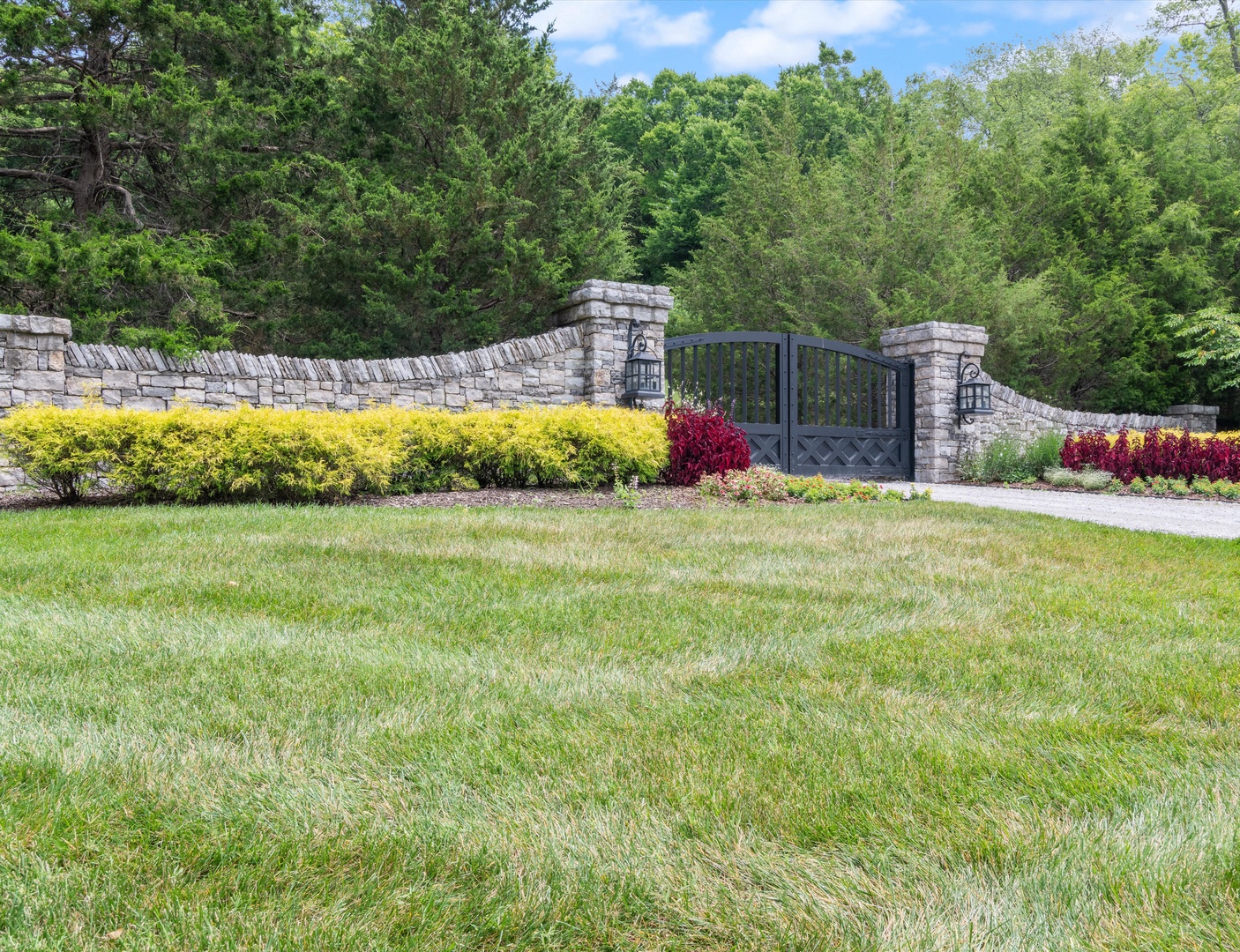 Front Gate to property