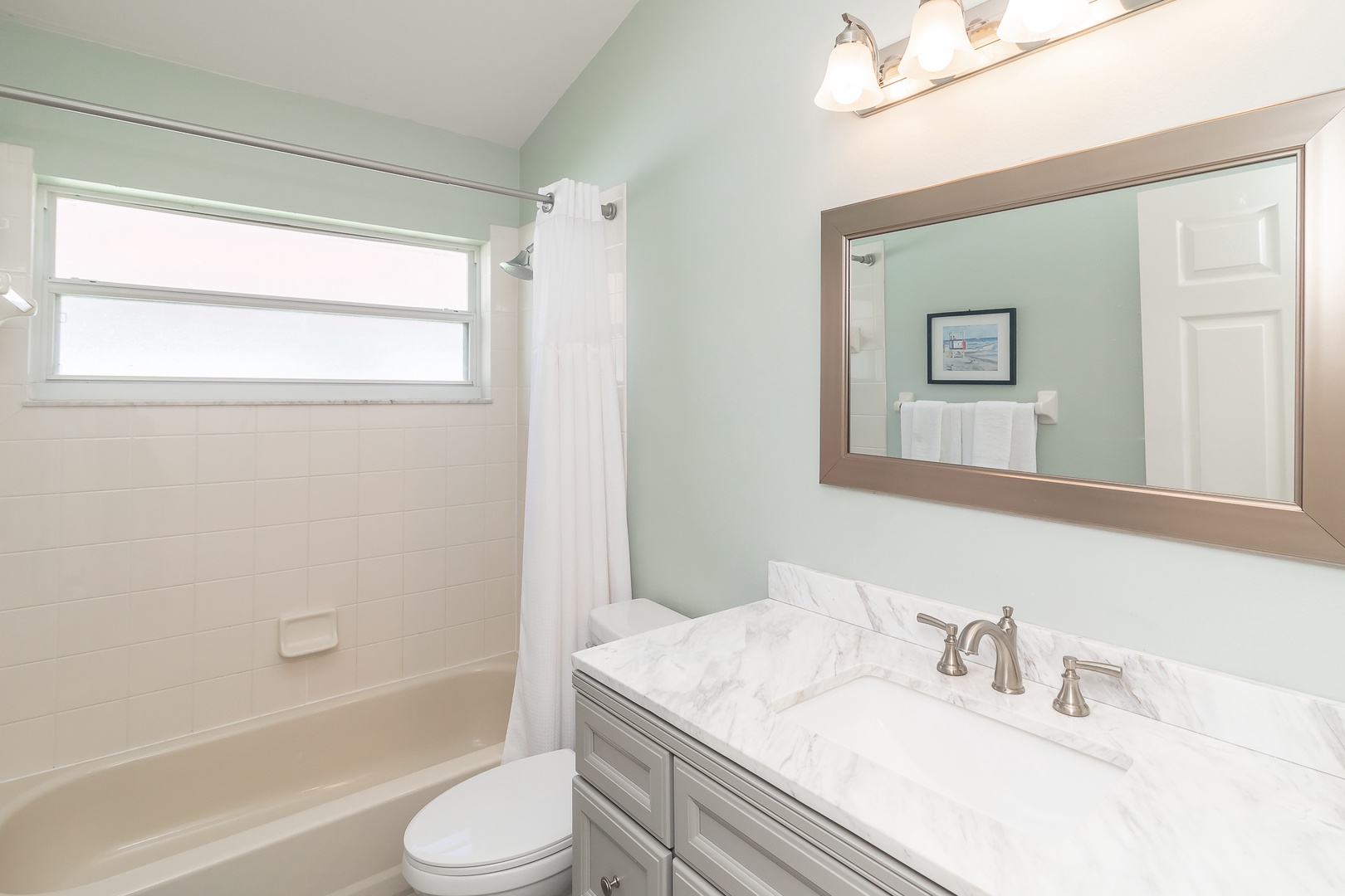 Bathroom #2 with Shower/Tub Combo