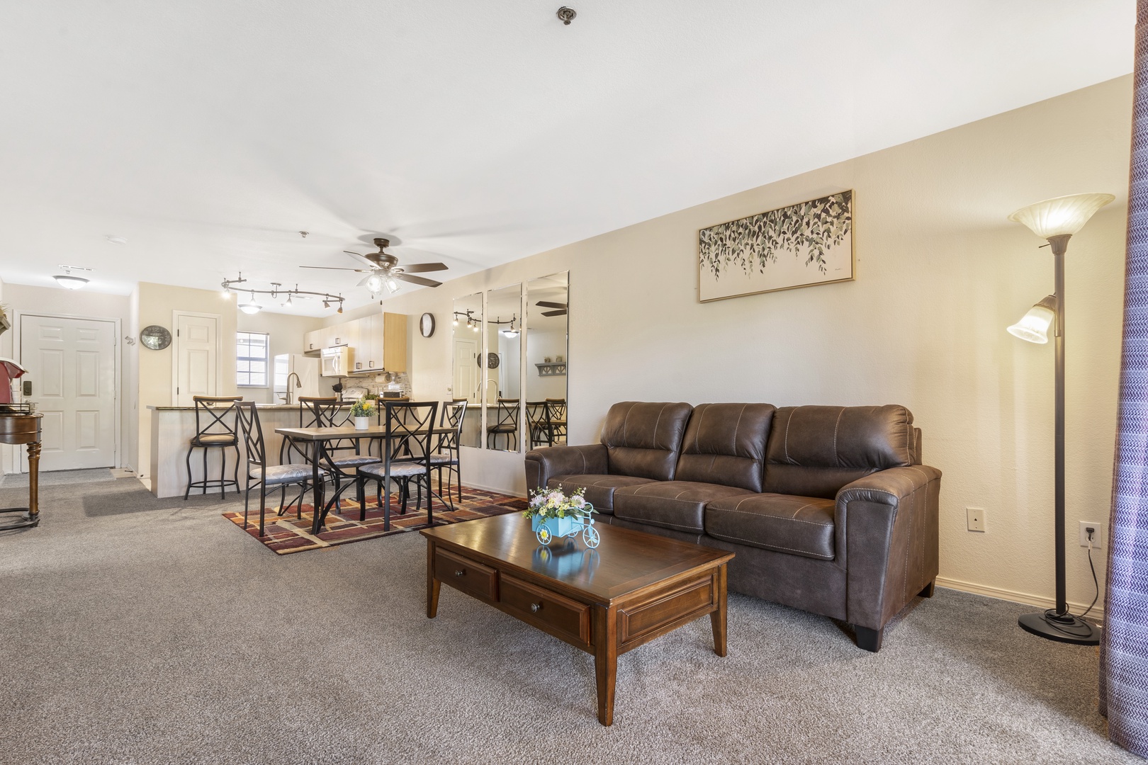 Open floor concept