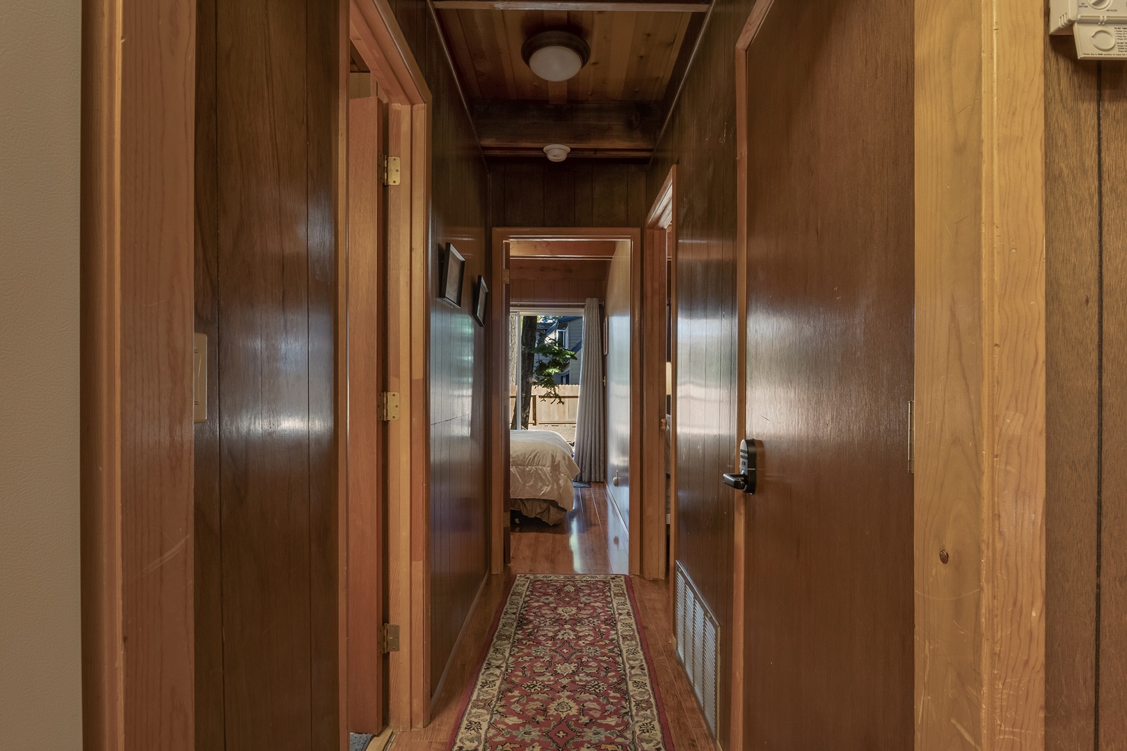 Hallway to bedrooms at The Virginian