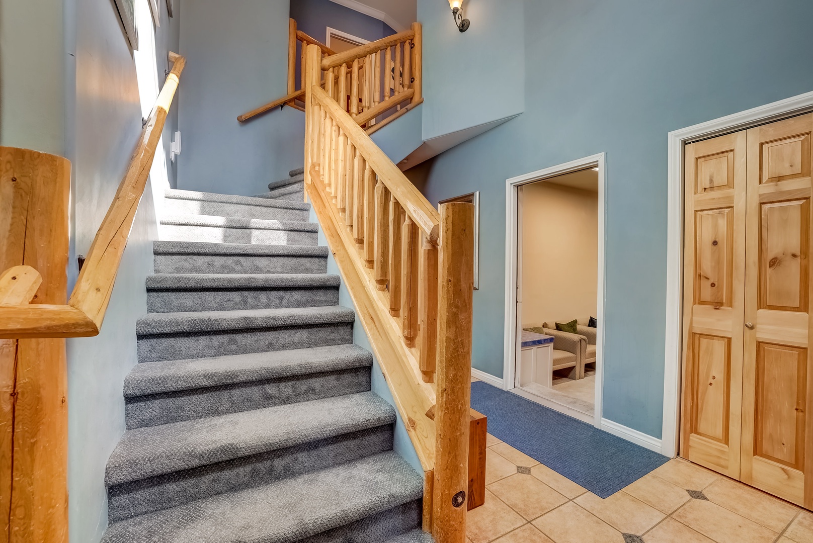 Lets head upstairs