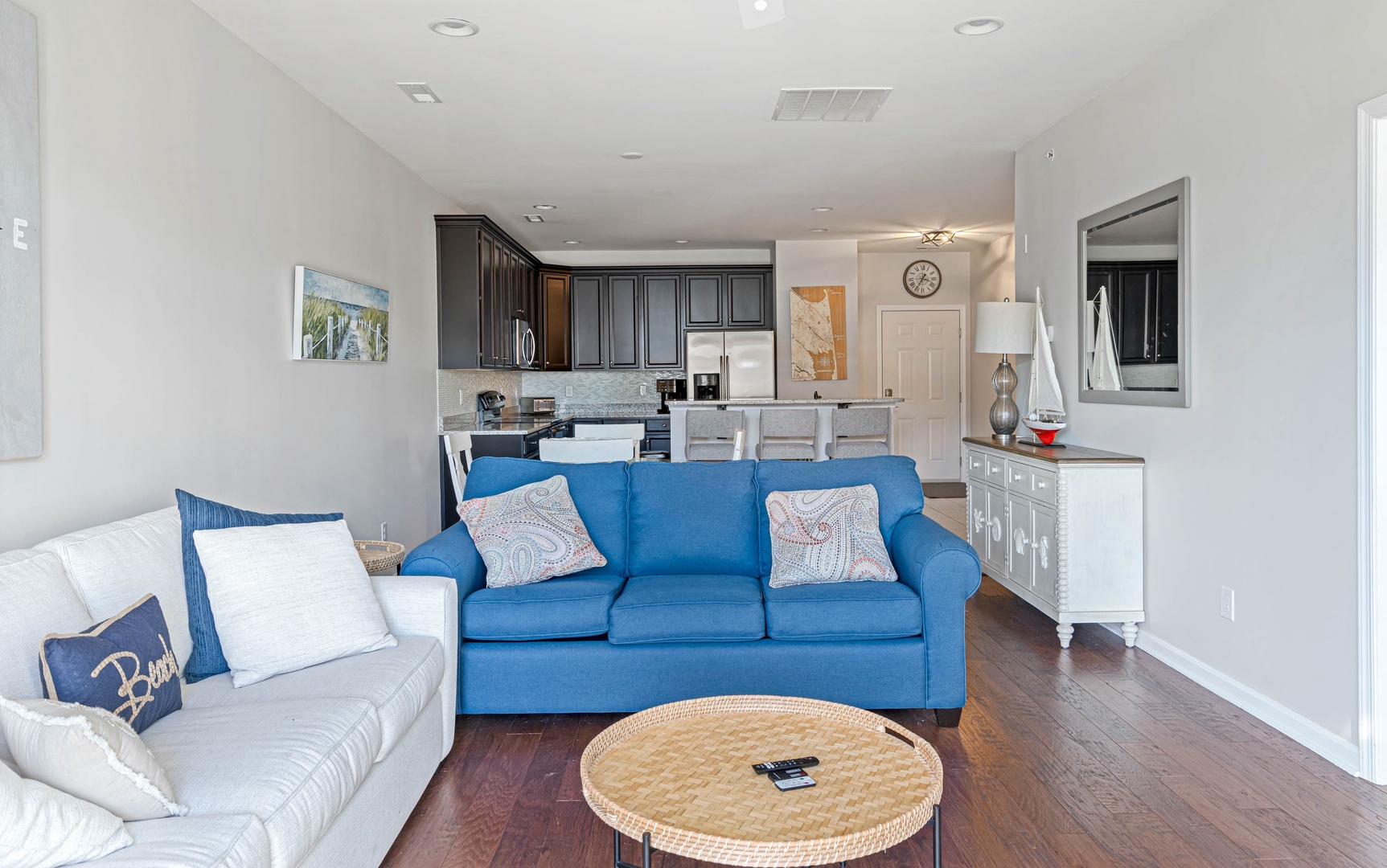 Living and dining area