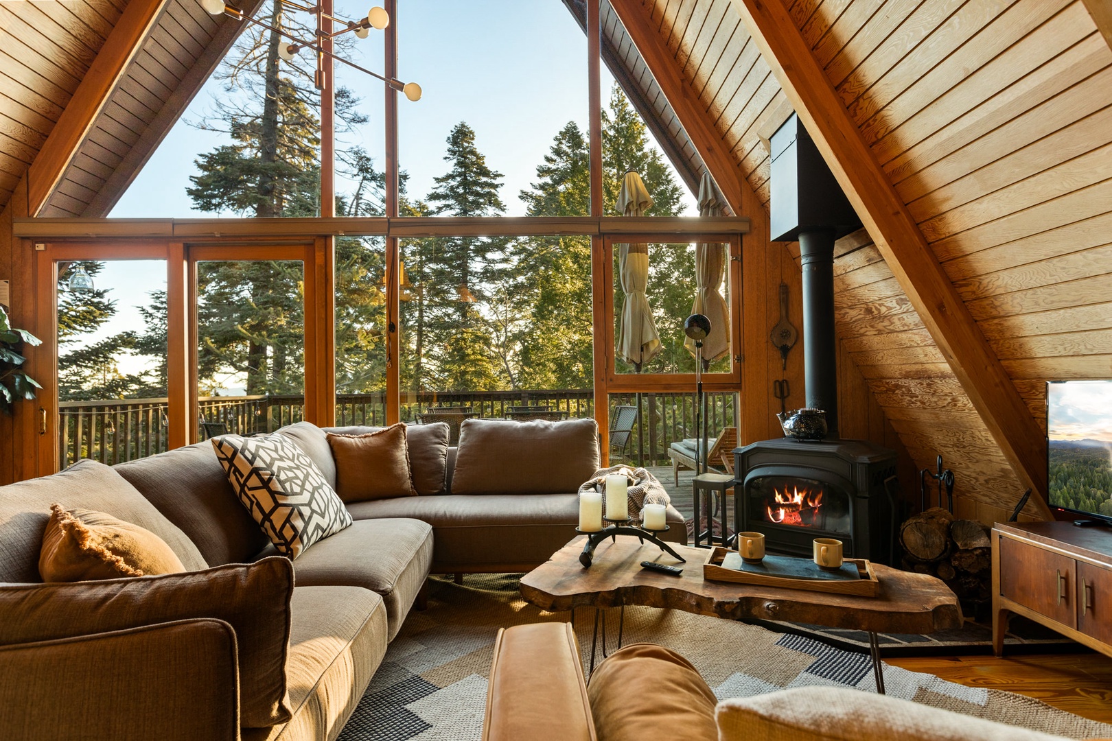 The Tranquil Pines A-Frame Cabin