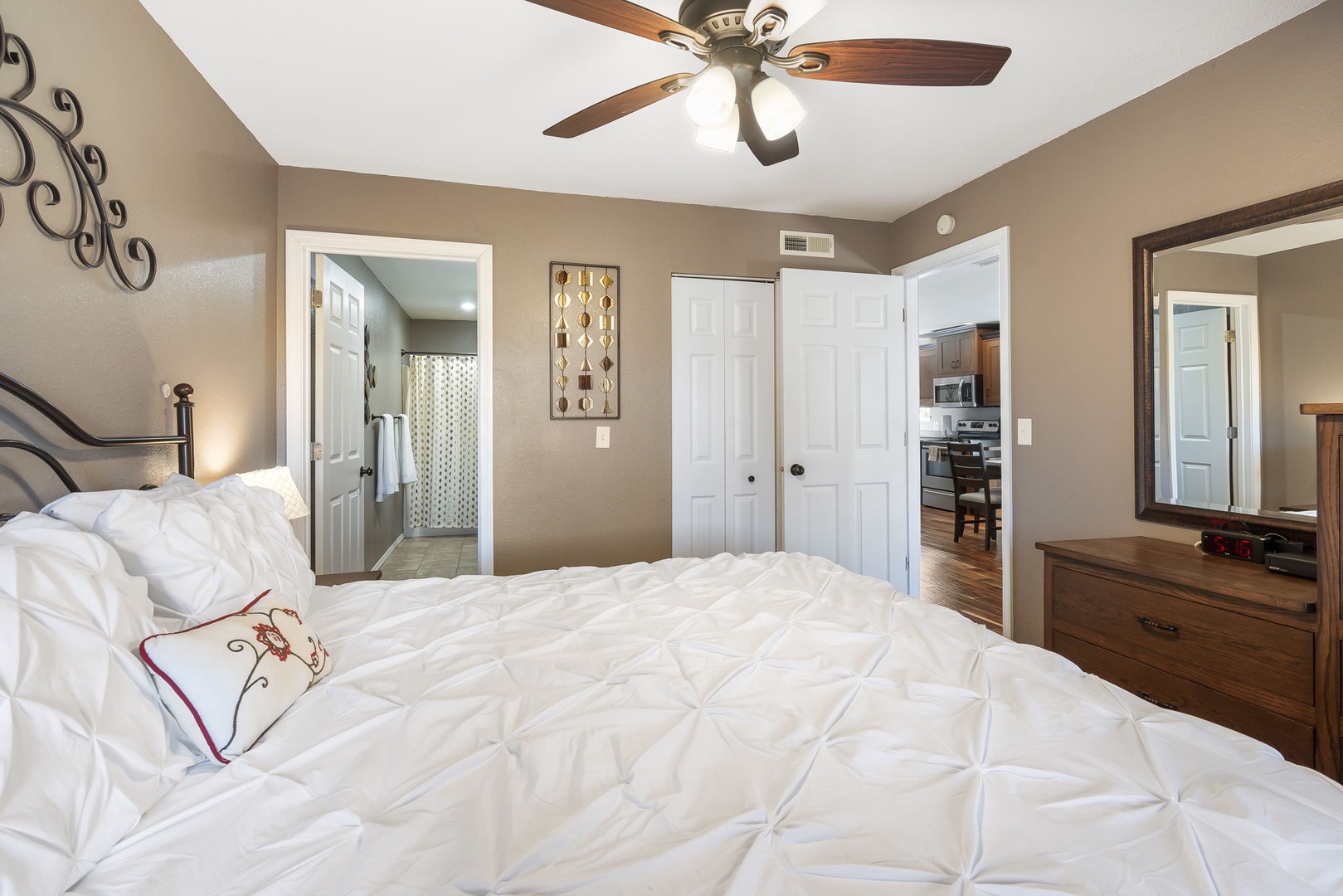 Bedroom #2 with King Bed
