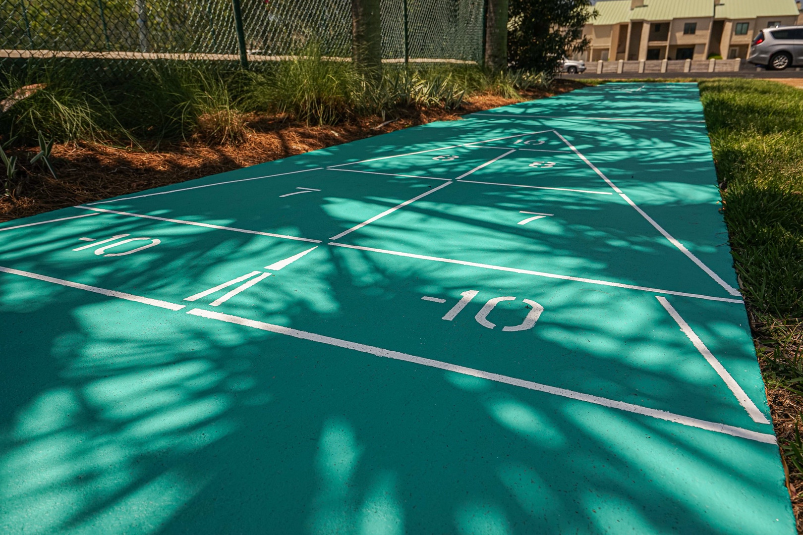 Get competitive with a round of shuffleboard! #GameOn