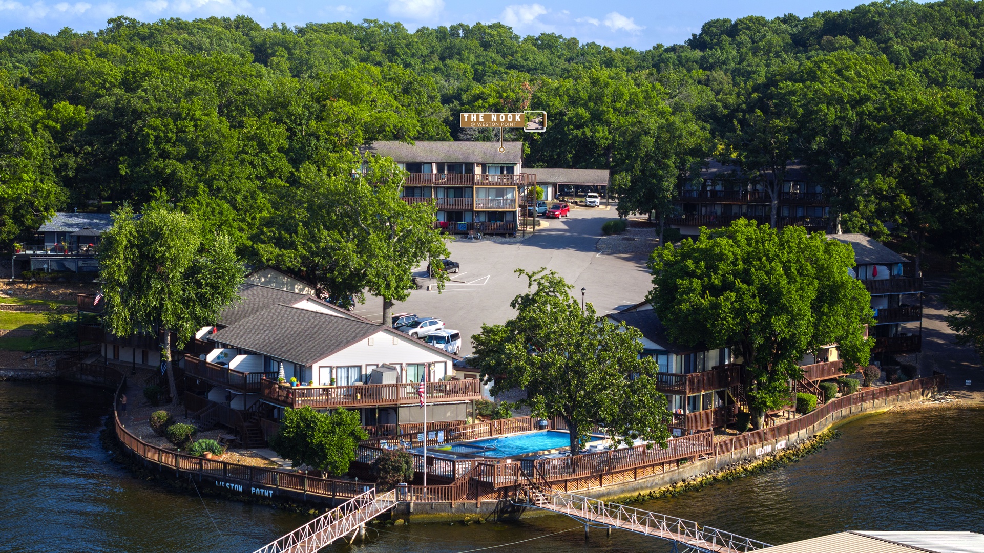 Enjoy the fabulous community pool that overlooks the lake!