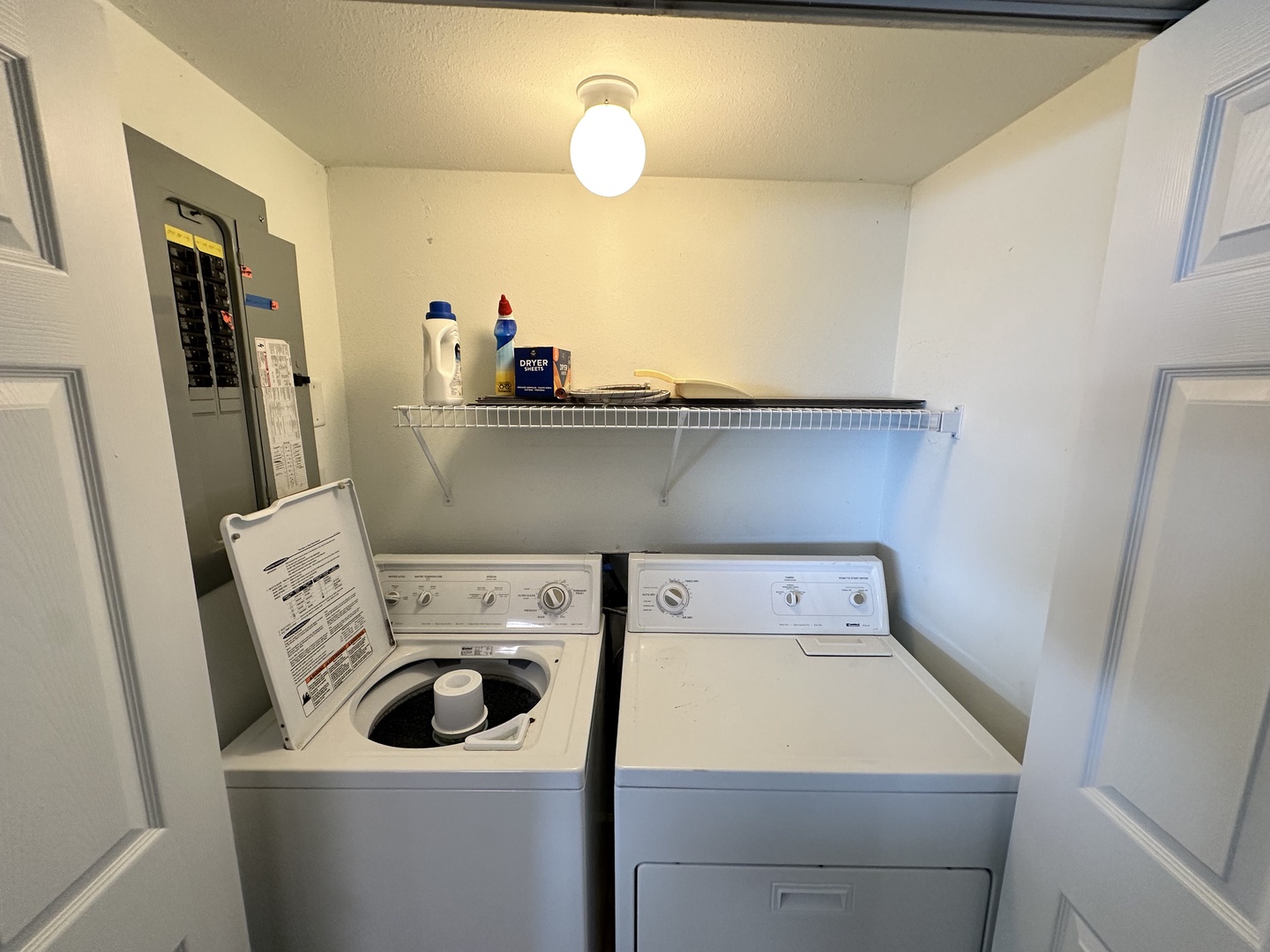 Laundry area