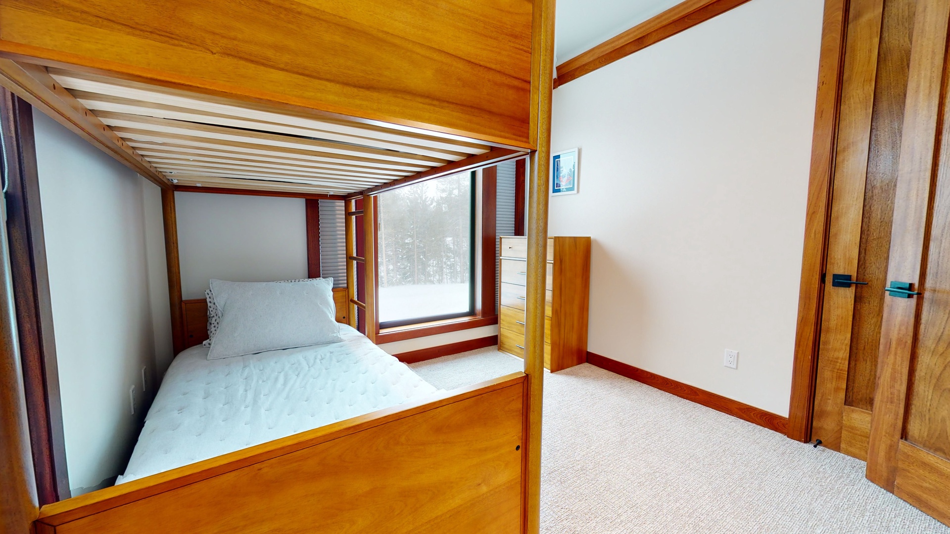 Bedroom 4 with Twin over Twin bunk bed (3rd floor)
