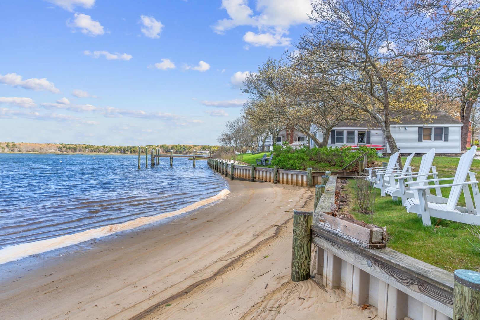 Beach front with water access!