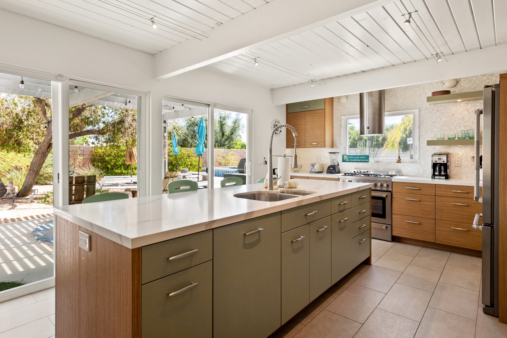 Kitchen grants you access outdoors