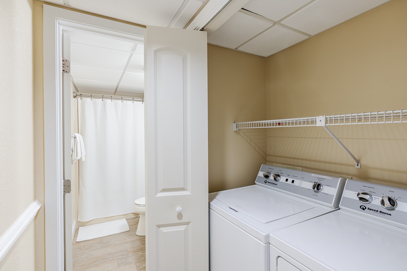 Laundry Room with washer and dryer