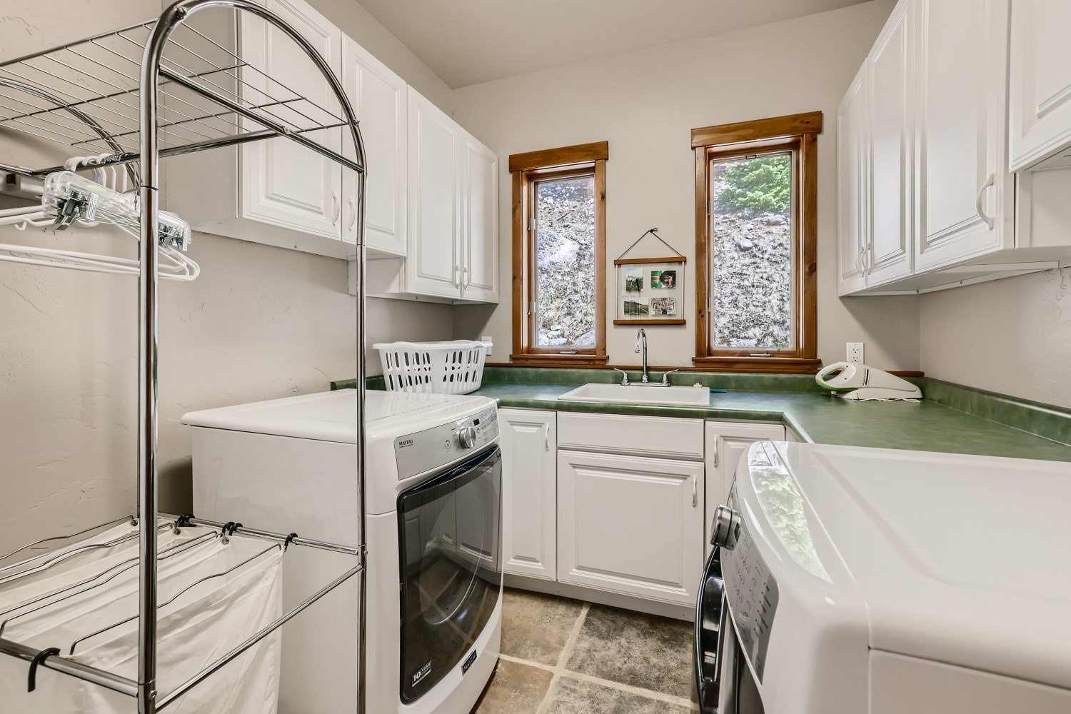 Washer and Dryer Room