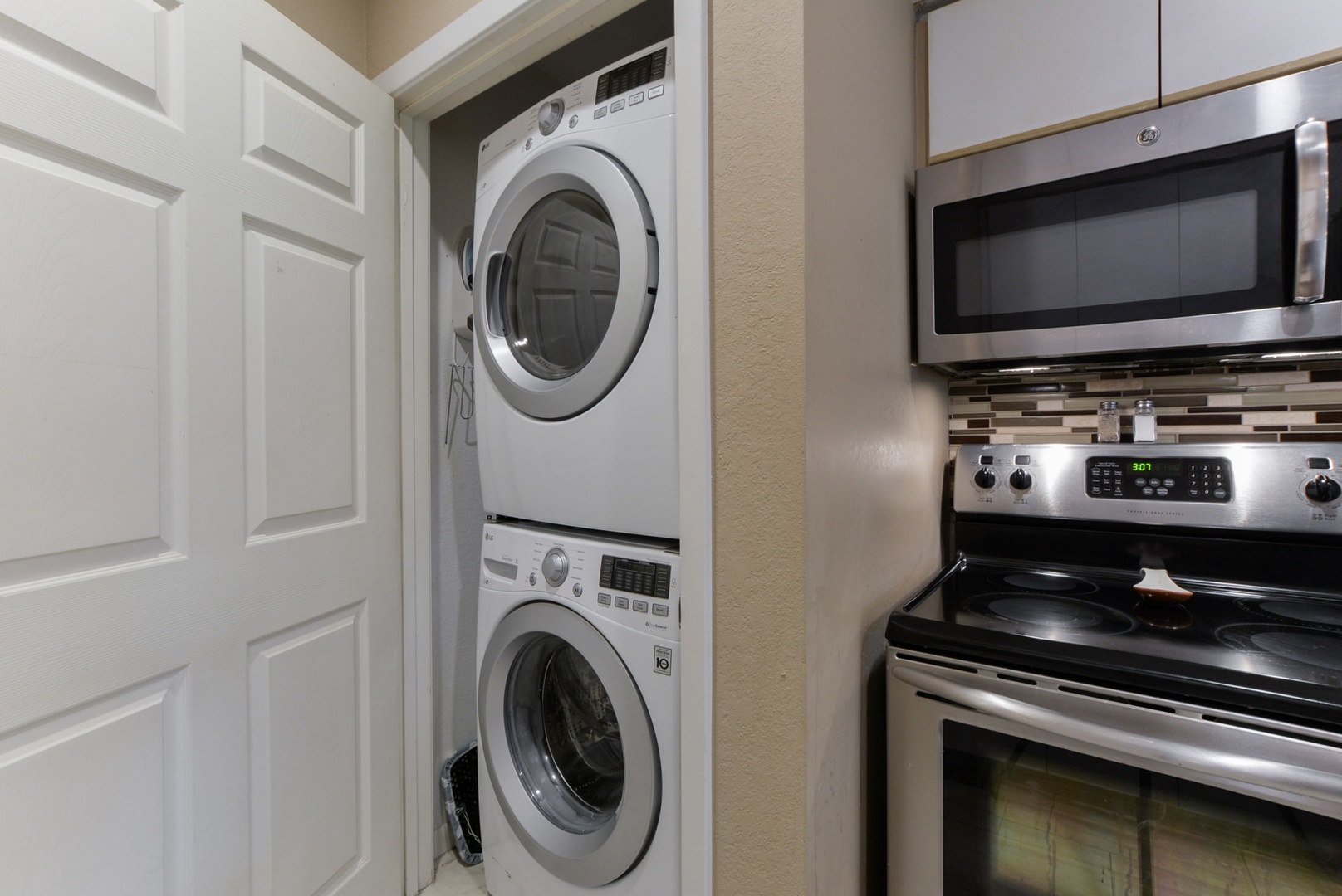 Laundry within the unit