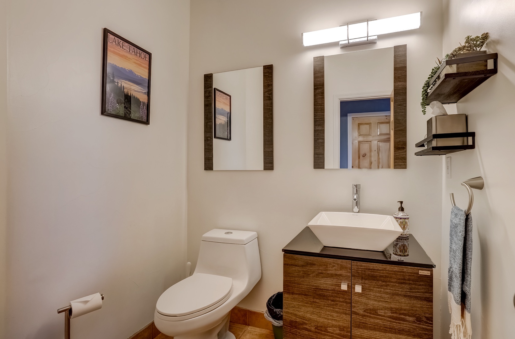 Bathroom 2 shared 1/2 bath (1st floor)