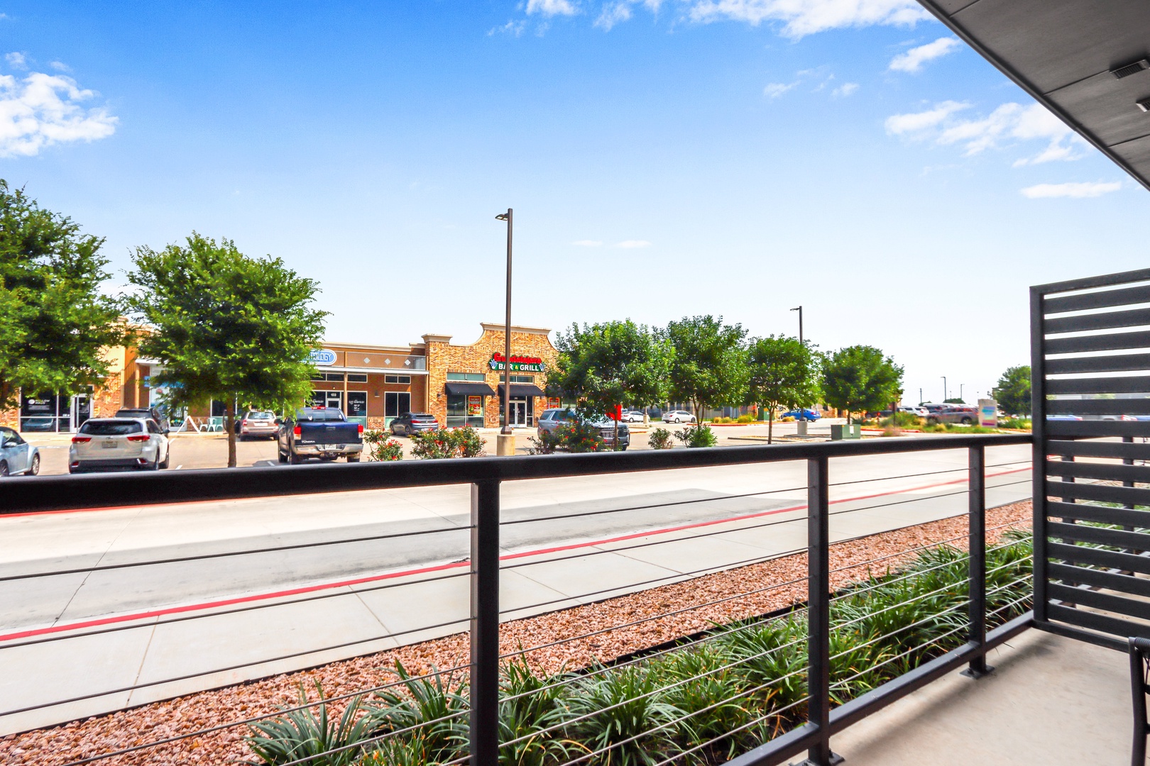 Patio with outdoor seating