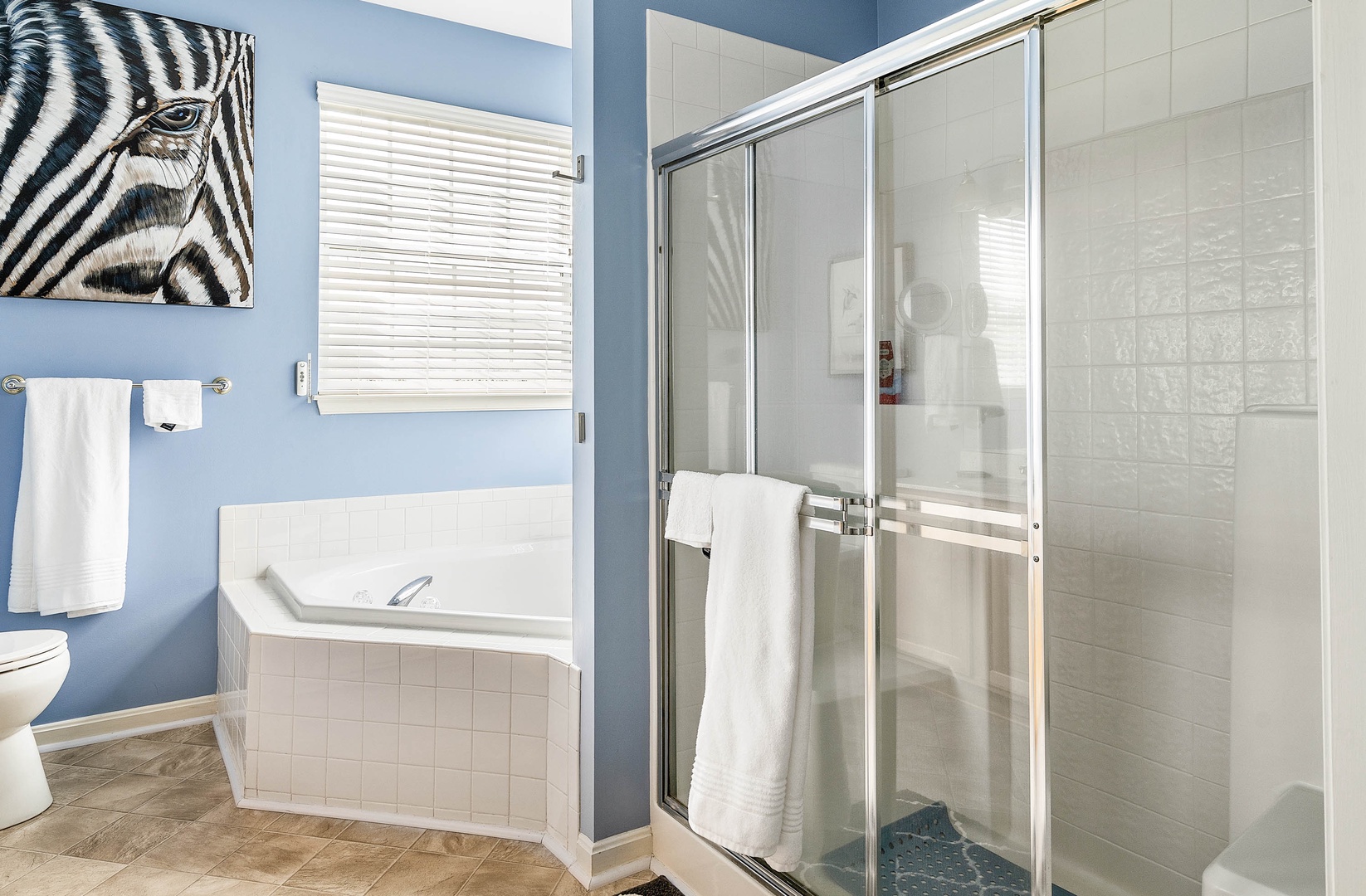 Bathroom #1 Shower and Tub