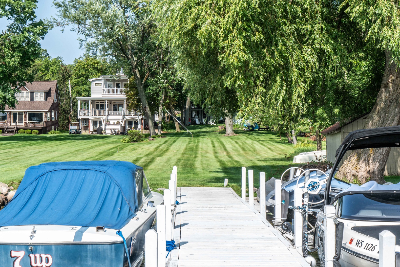 Anchor your thoughts and enjoy the calm at the dock