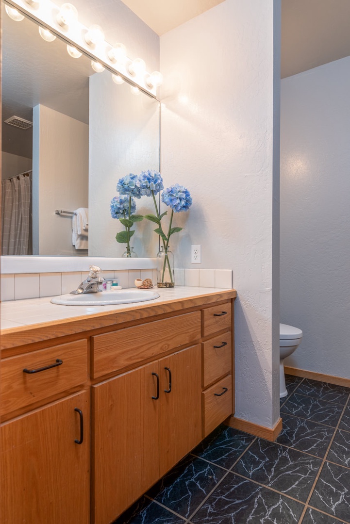 Bathroom 4 shared with walk-in shower (1st floor)