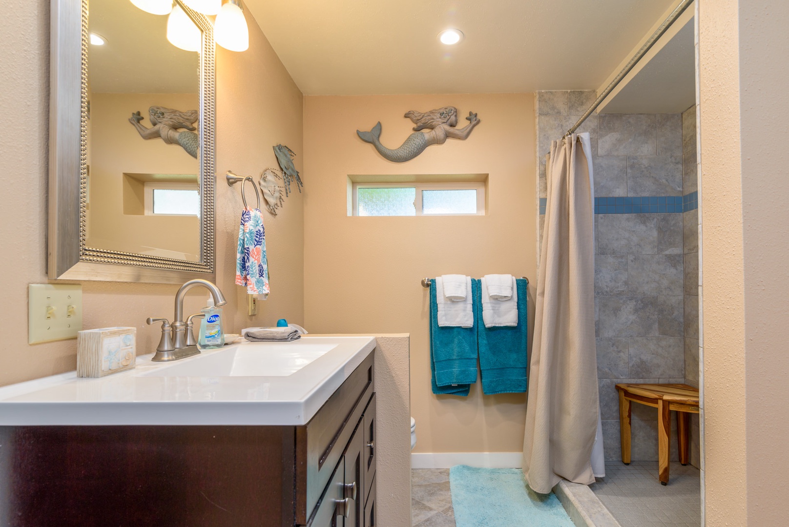 Bathroom 2 with stand up shower (Lower level)