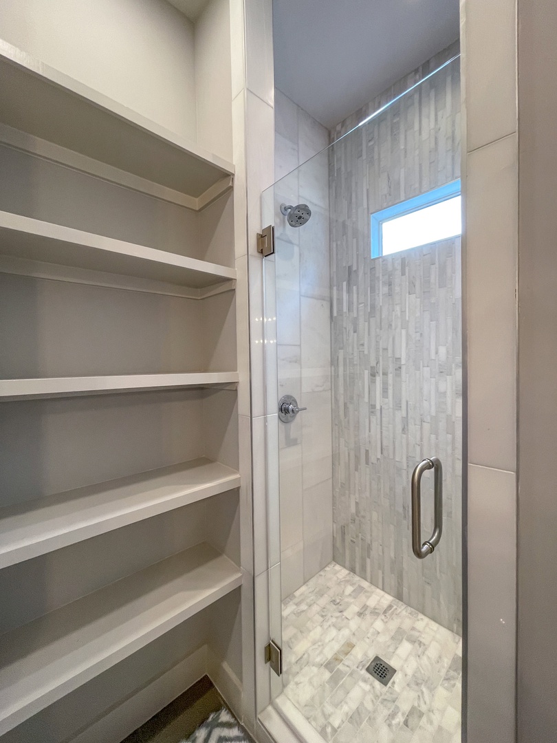 2nd full bathroom with standing shower