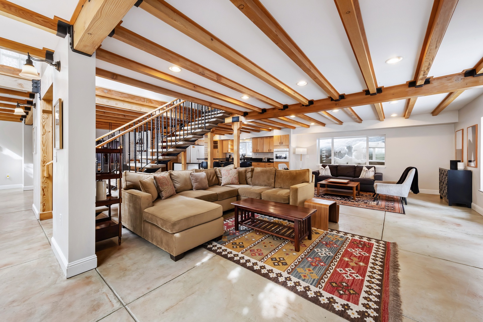 Open floor concept