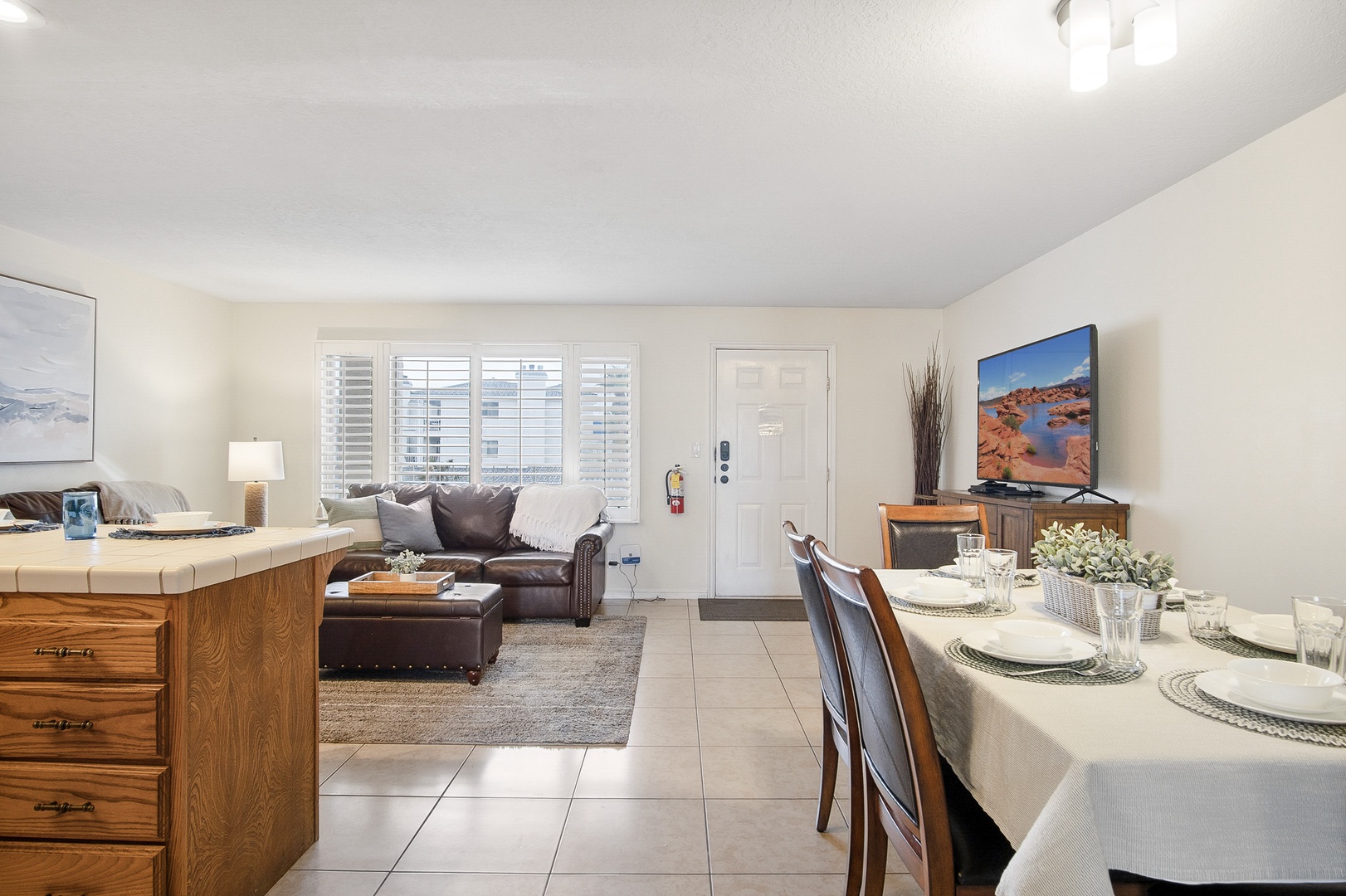 Open floor concept
