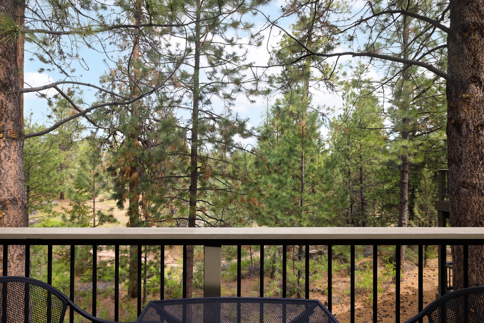 Savor your morning coffee on the deck while soaking in beautiful scenic views