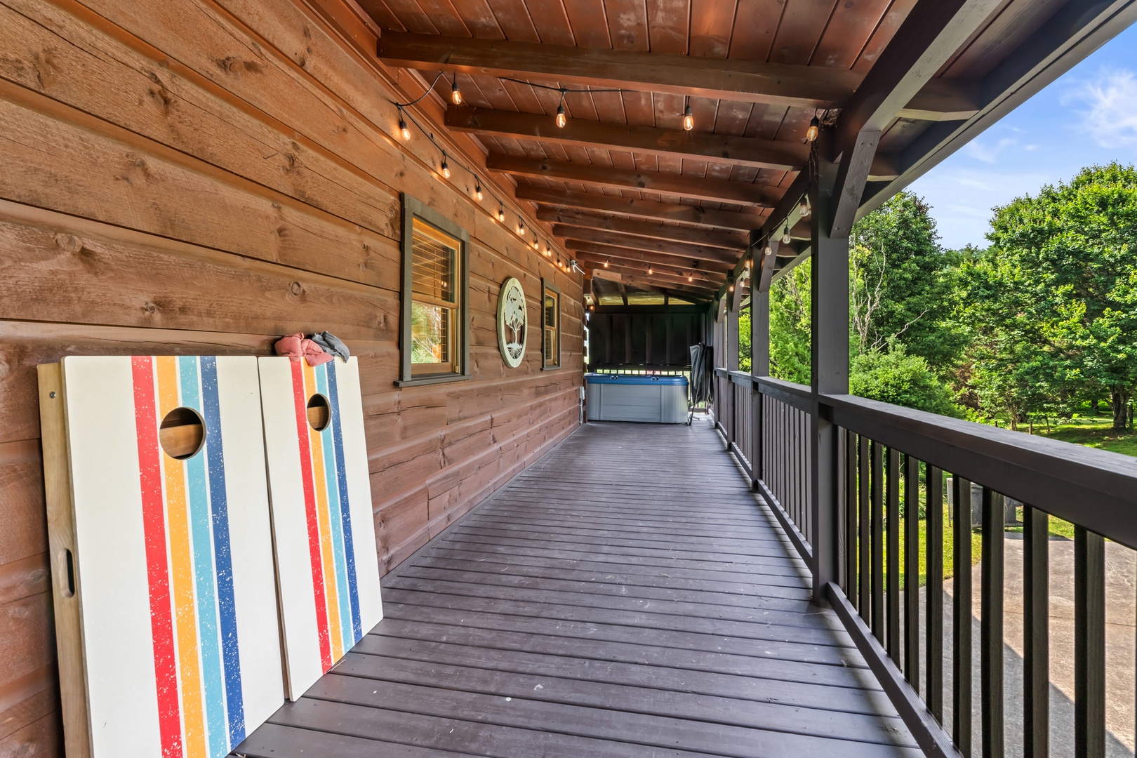 Break out the bags & enjoy a round of cornhole!