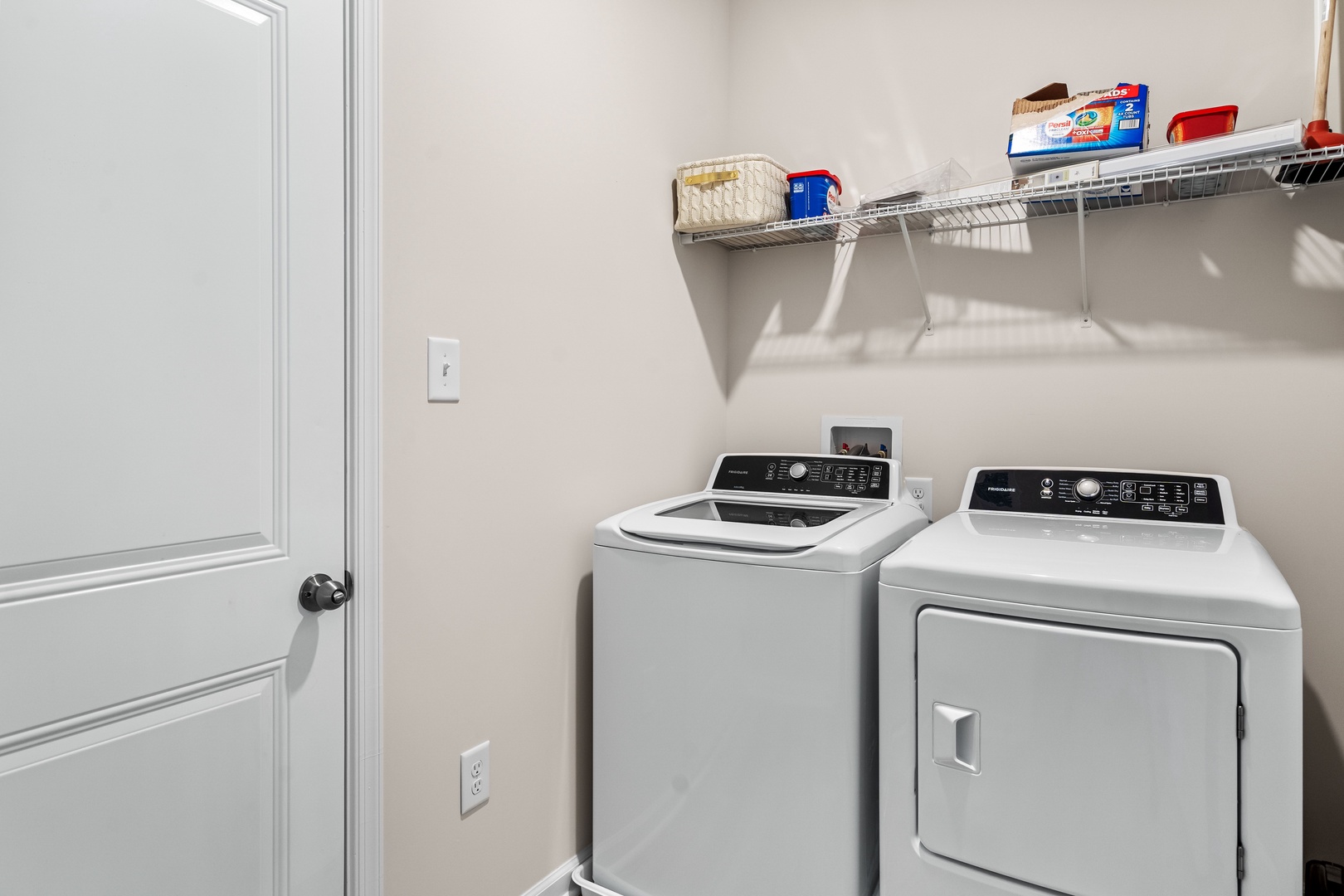 Laundry area