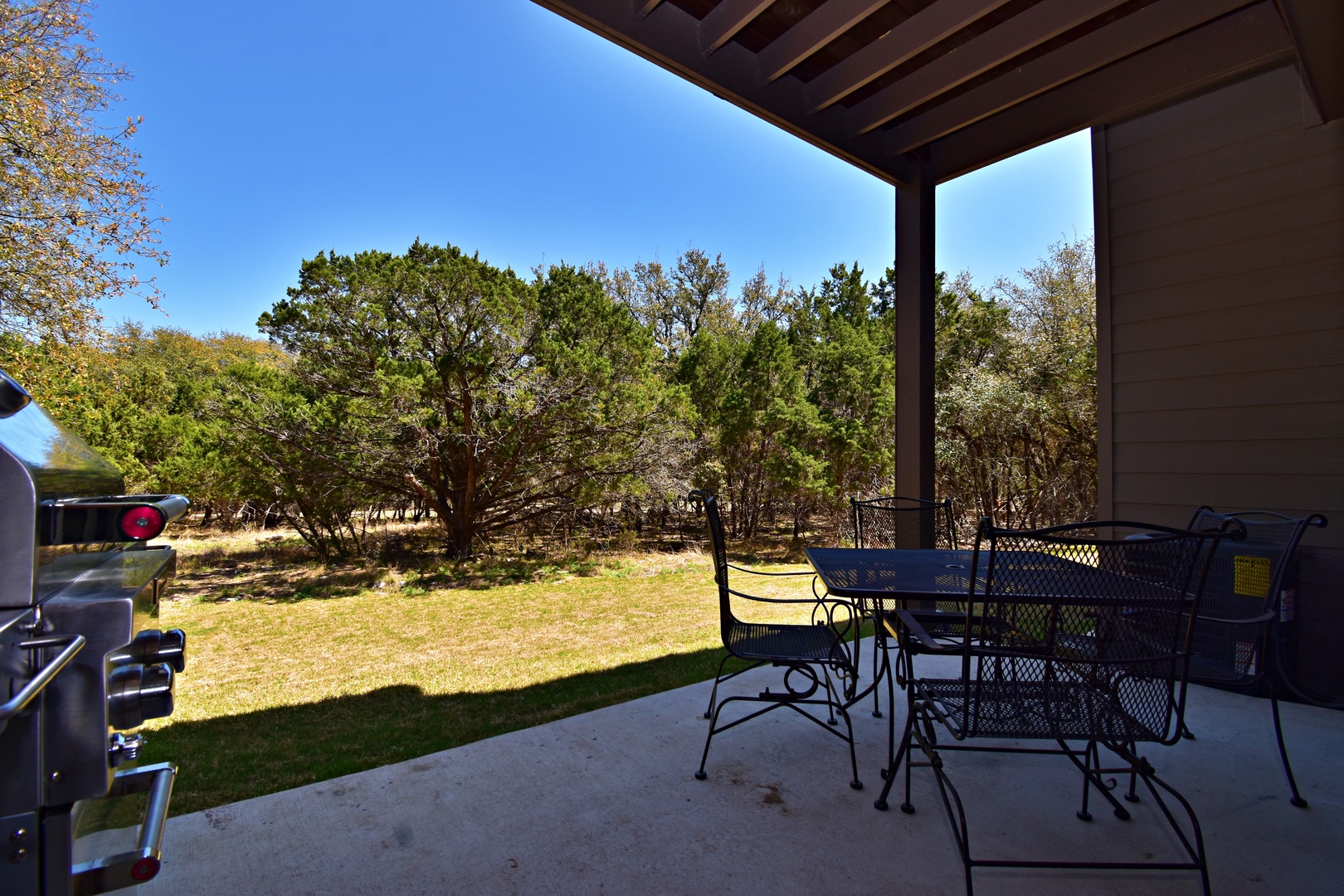 Patio with outdoor seating