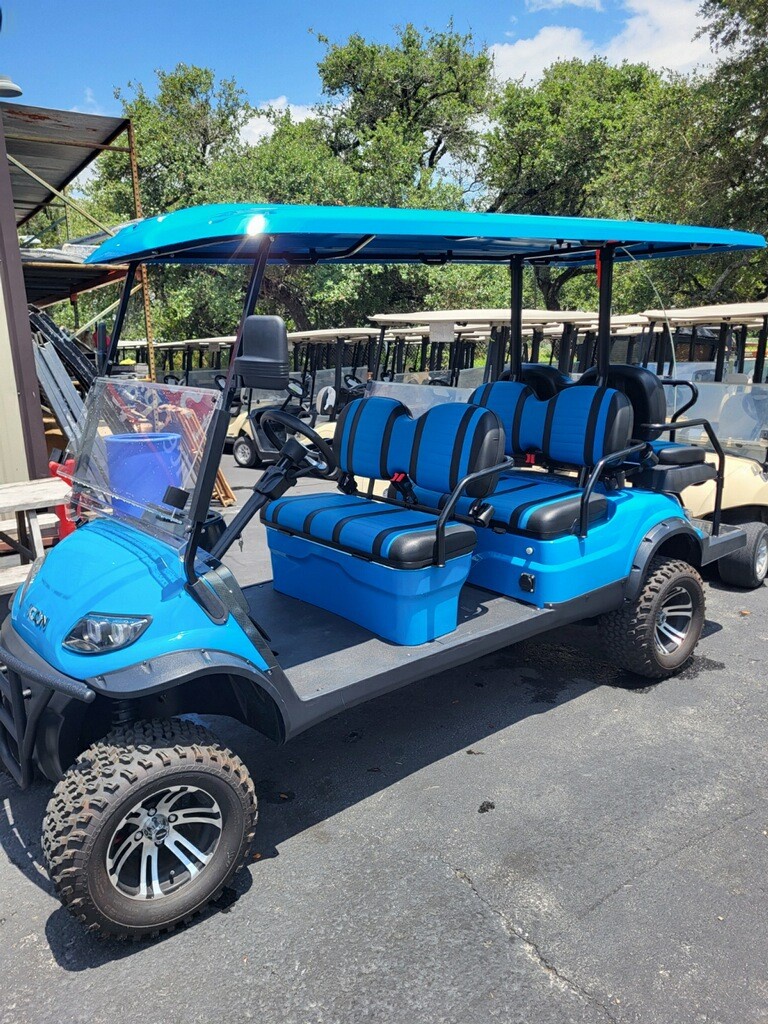 Optional golf cart add-on to the reservation