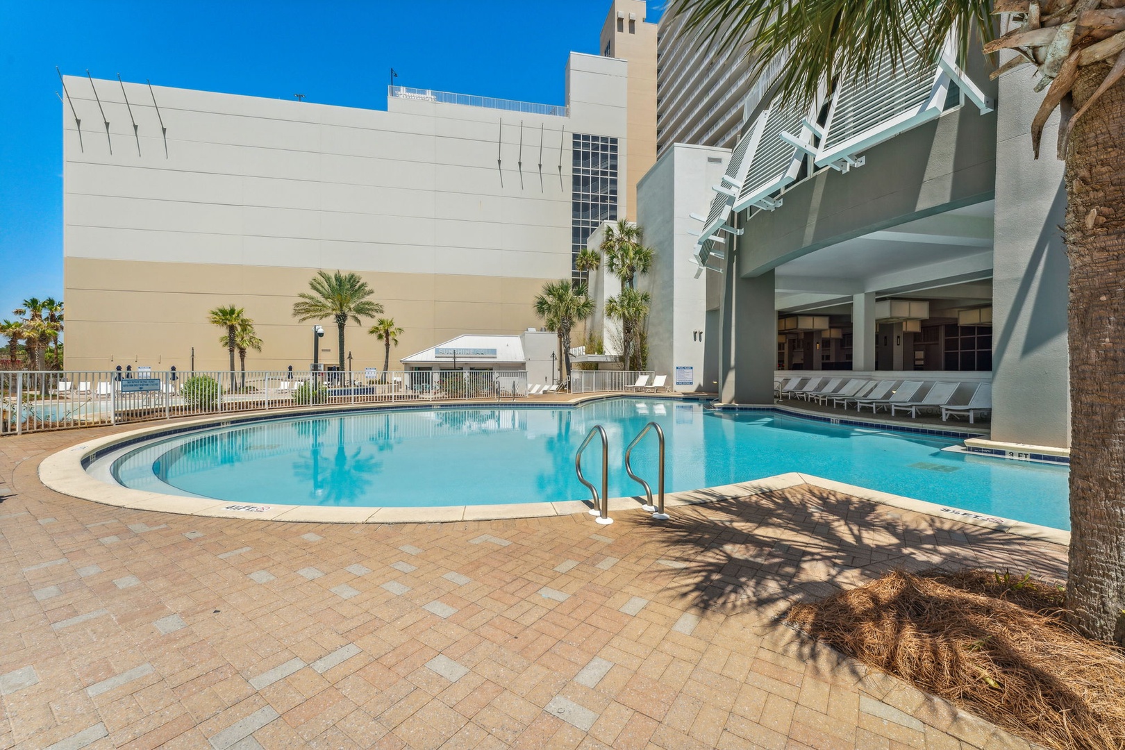 Lounge the day away or make a splash in one of the community pools!