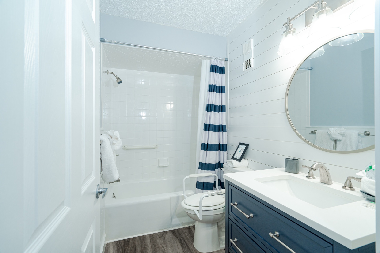 Bathroom #2 with Shower/Tub Combo  En-Suite to Bedroom #2