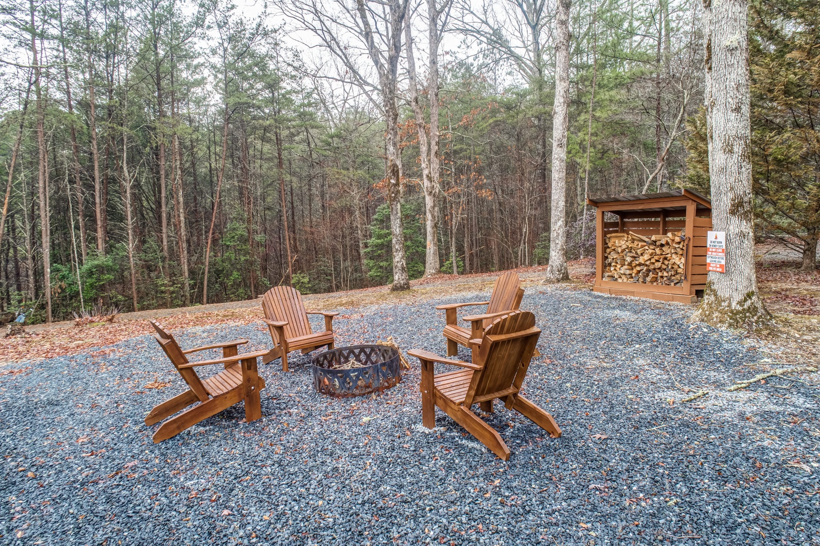 Open Air Fire pit area