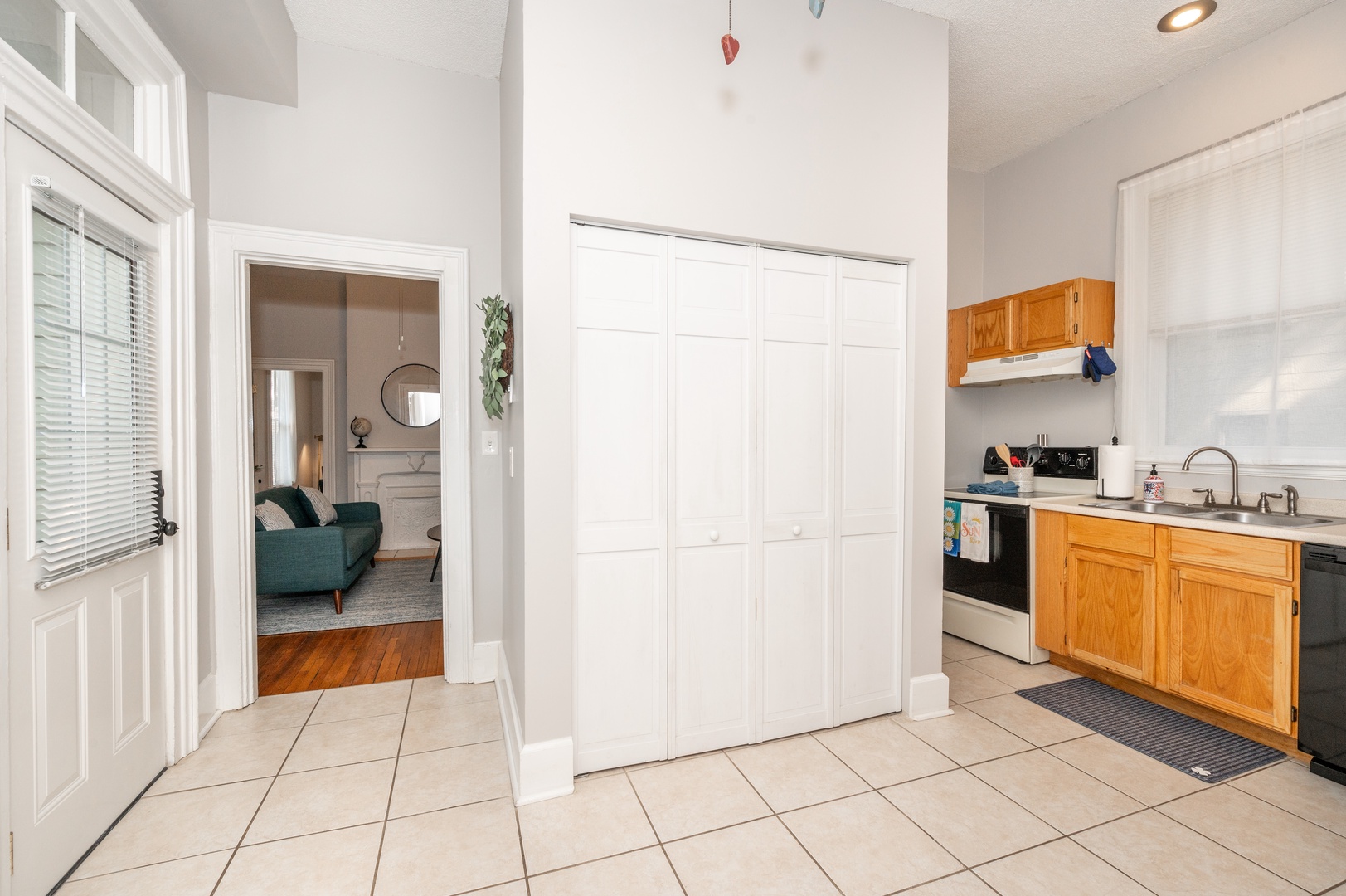 Washer and dryer in the unit