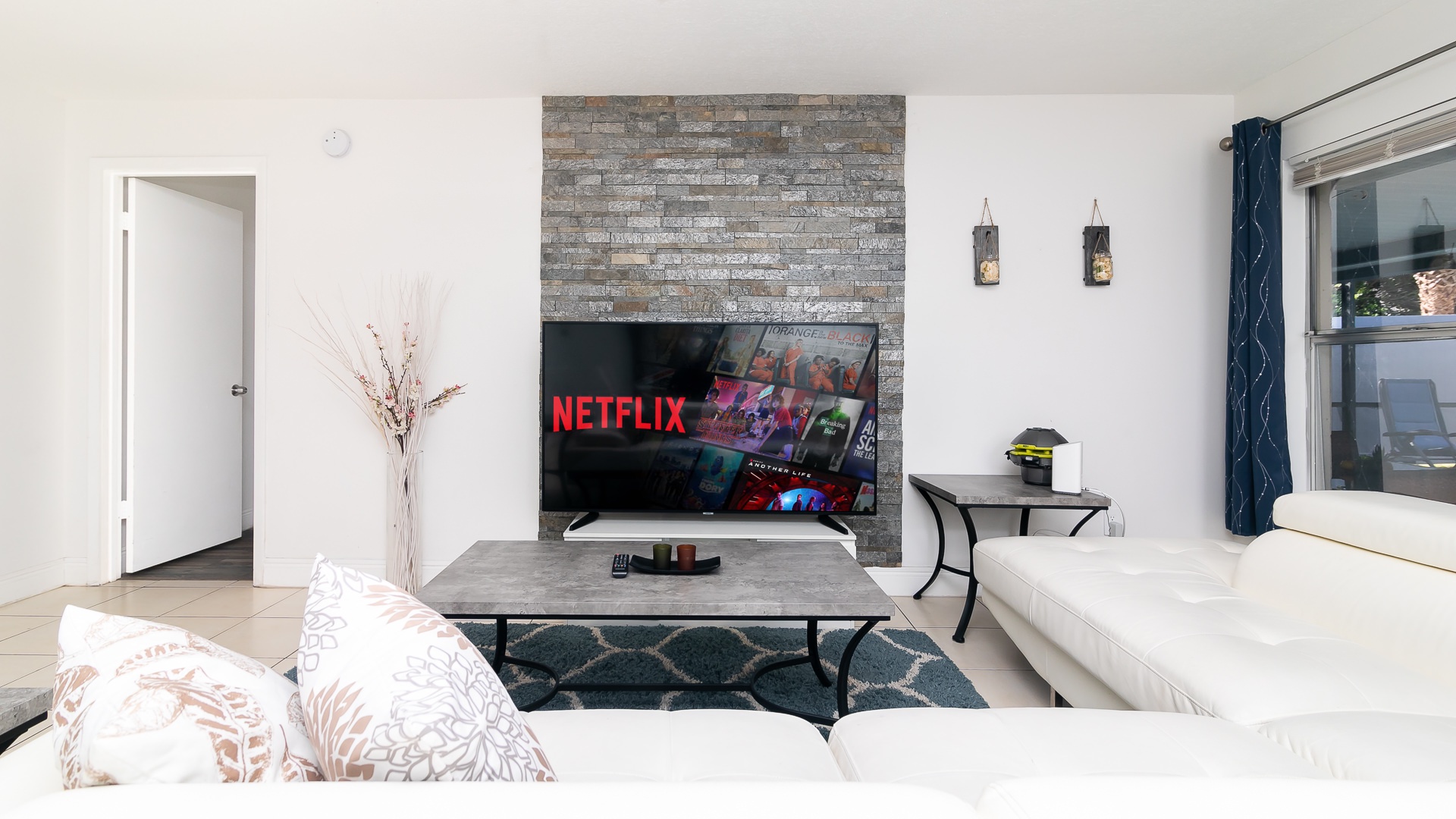 Smart TV for entertainment