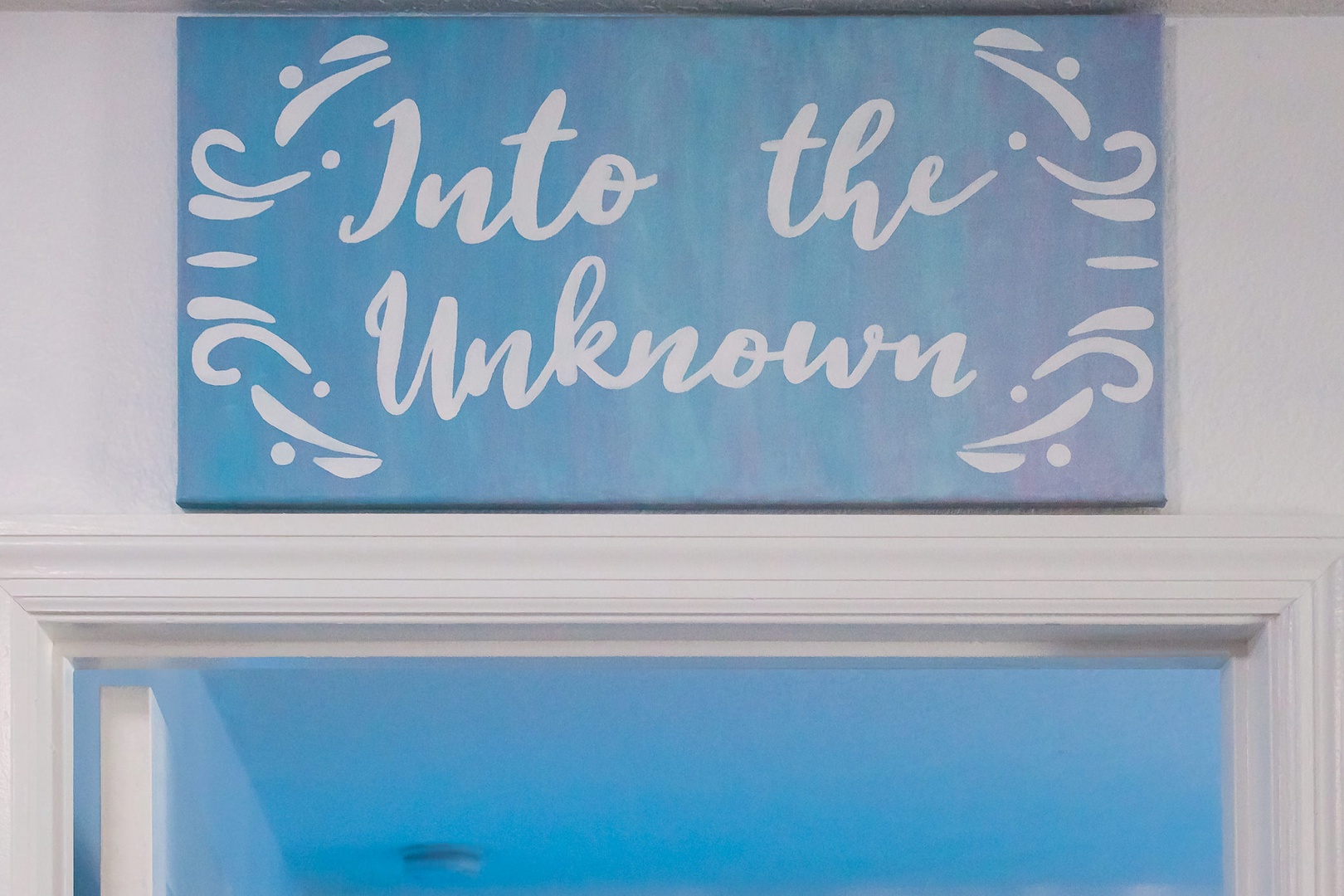 Into the unknown