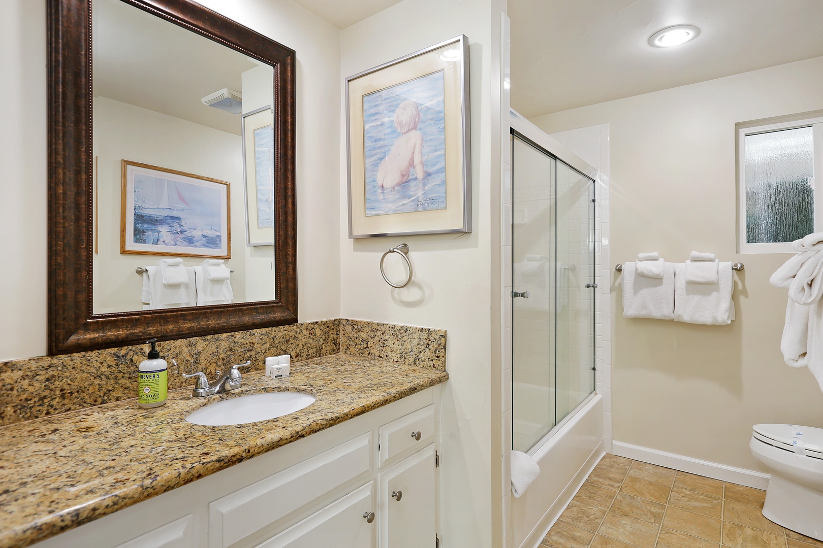 Bathroom #2 with Shower/Tub Combo