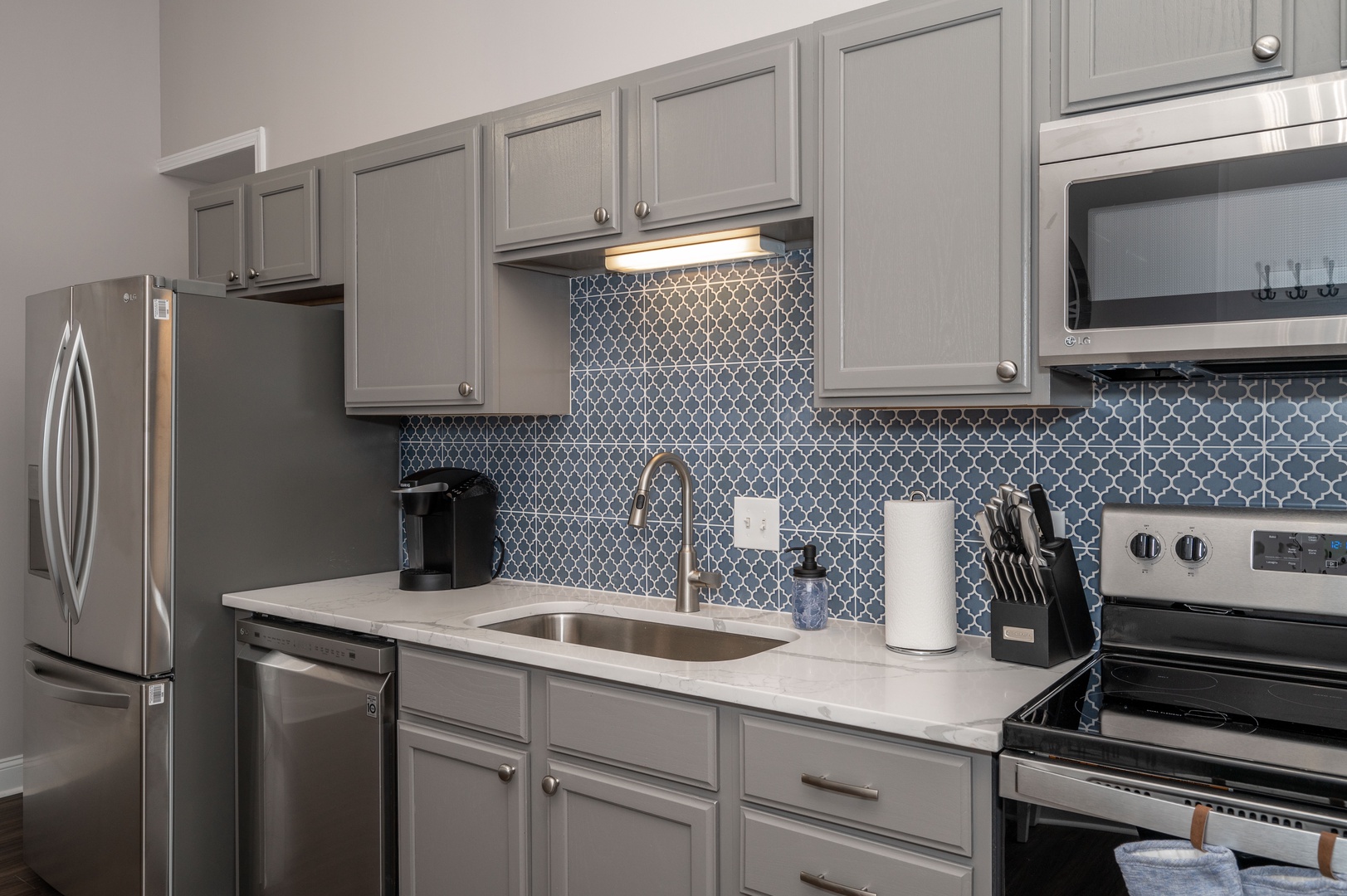 Fully equipped kitchen