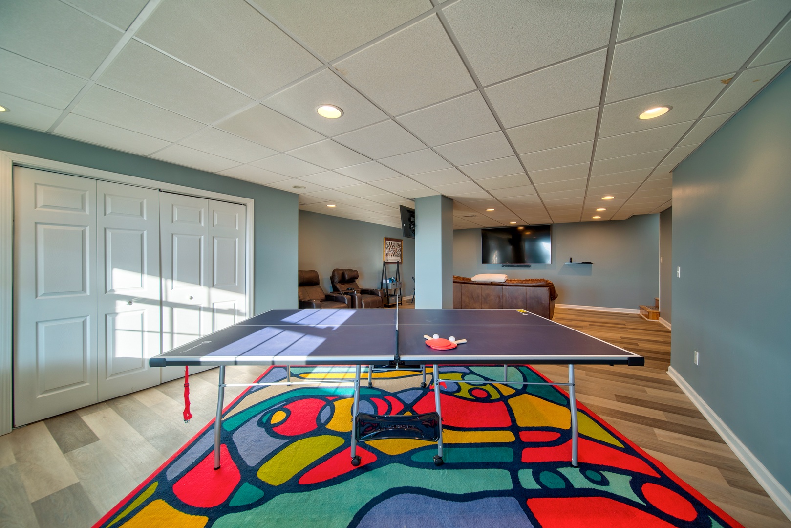 Break out the paddles & enjoy a round of Ping-Pong!