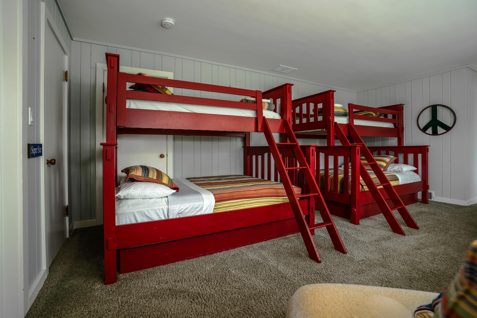 Fun sleeping arrangements for kids or small groups