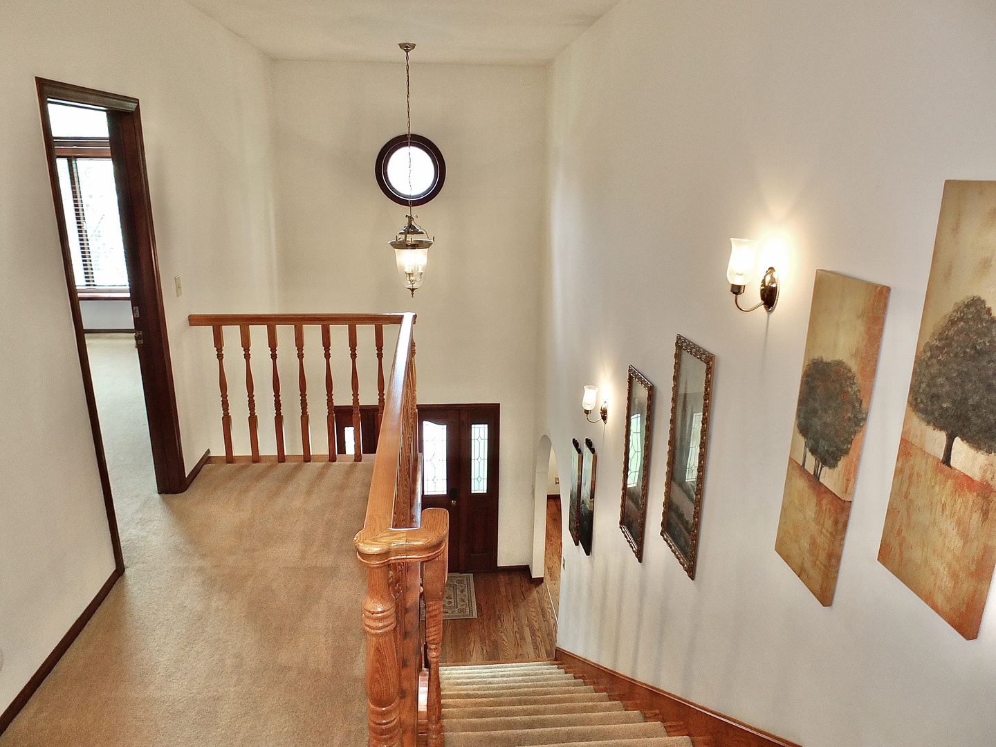 Staircase from the 2nd floor