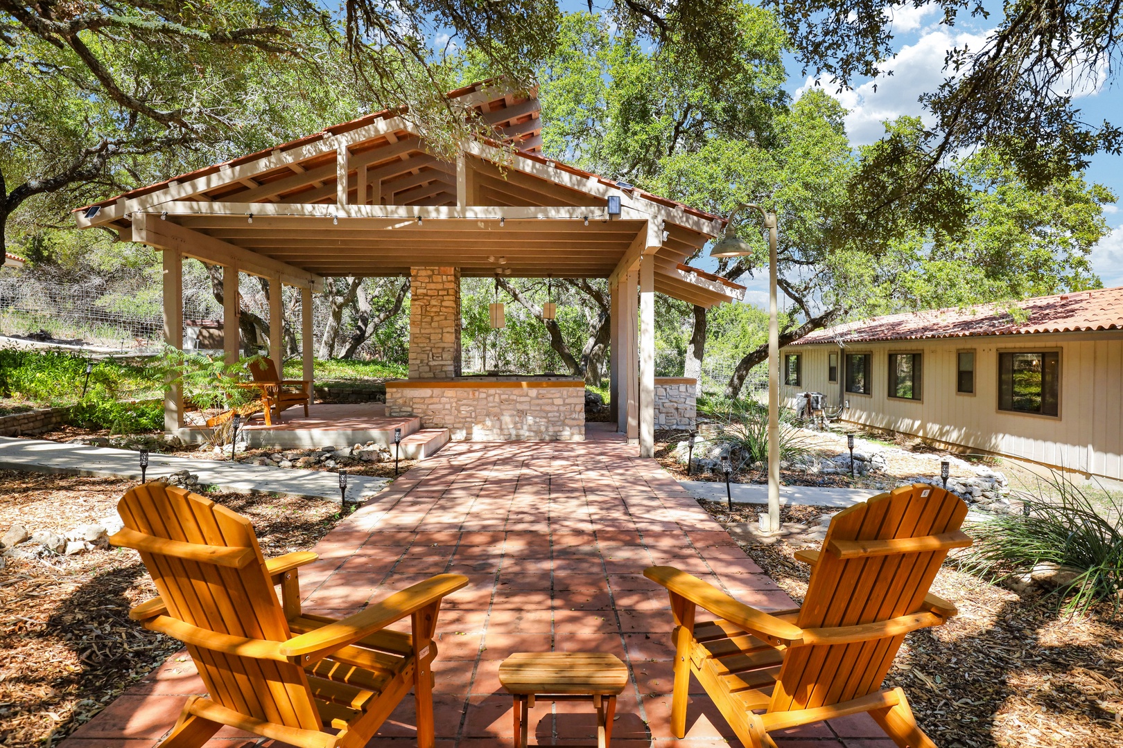 This exceptional property offers abundant outdoor options for relaxation & fun