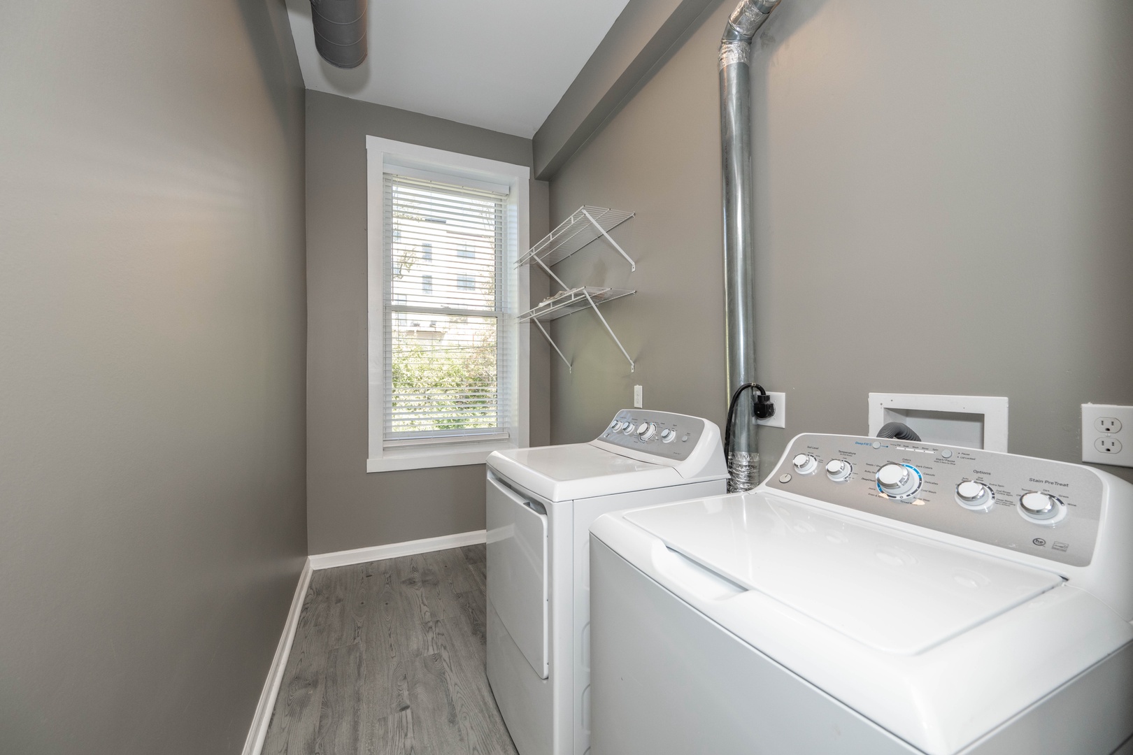 Apartment 4 includes access to private laundry