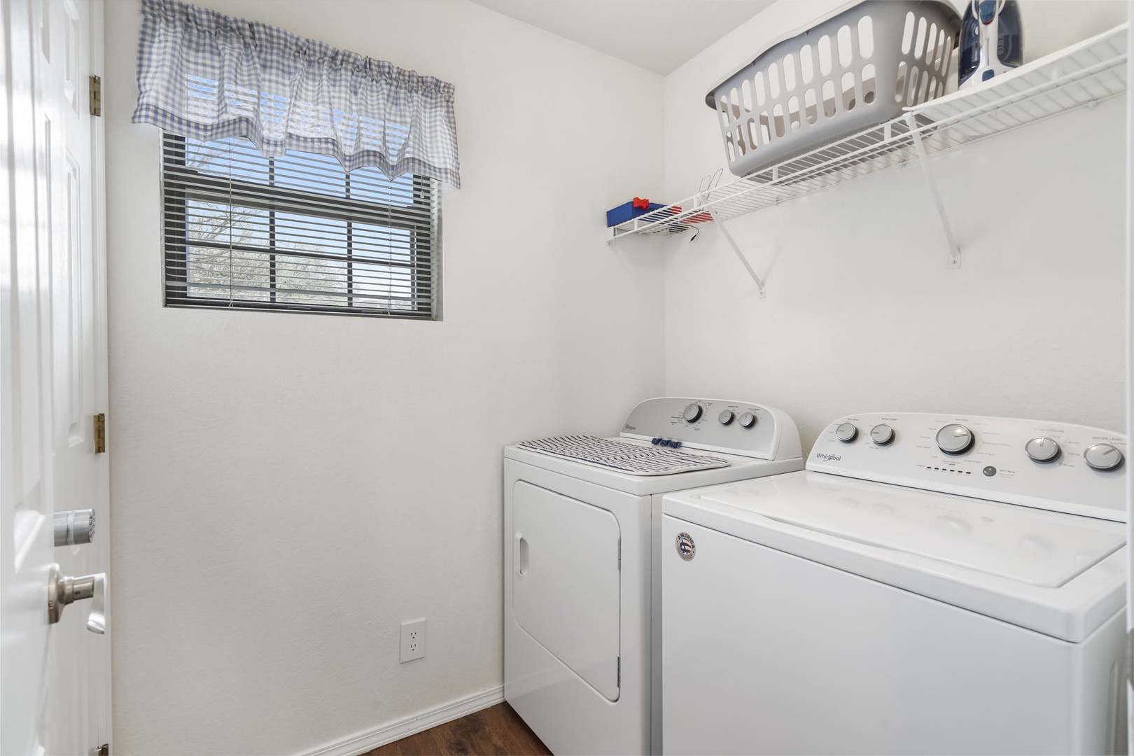 Laundry room off of the kitchen