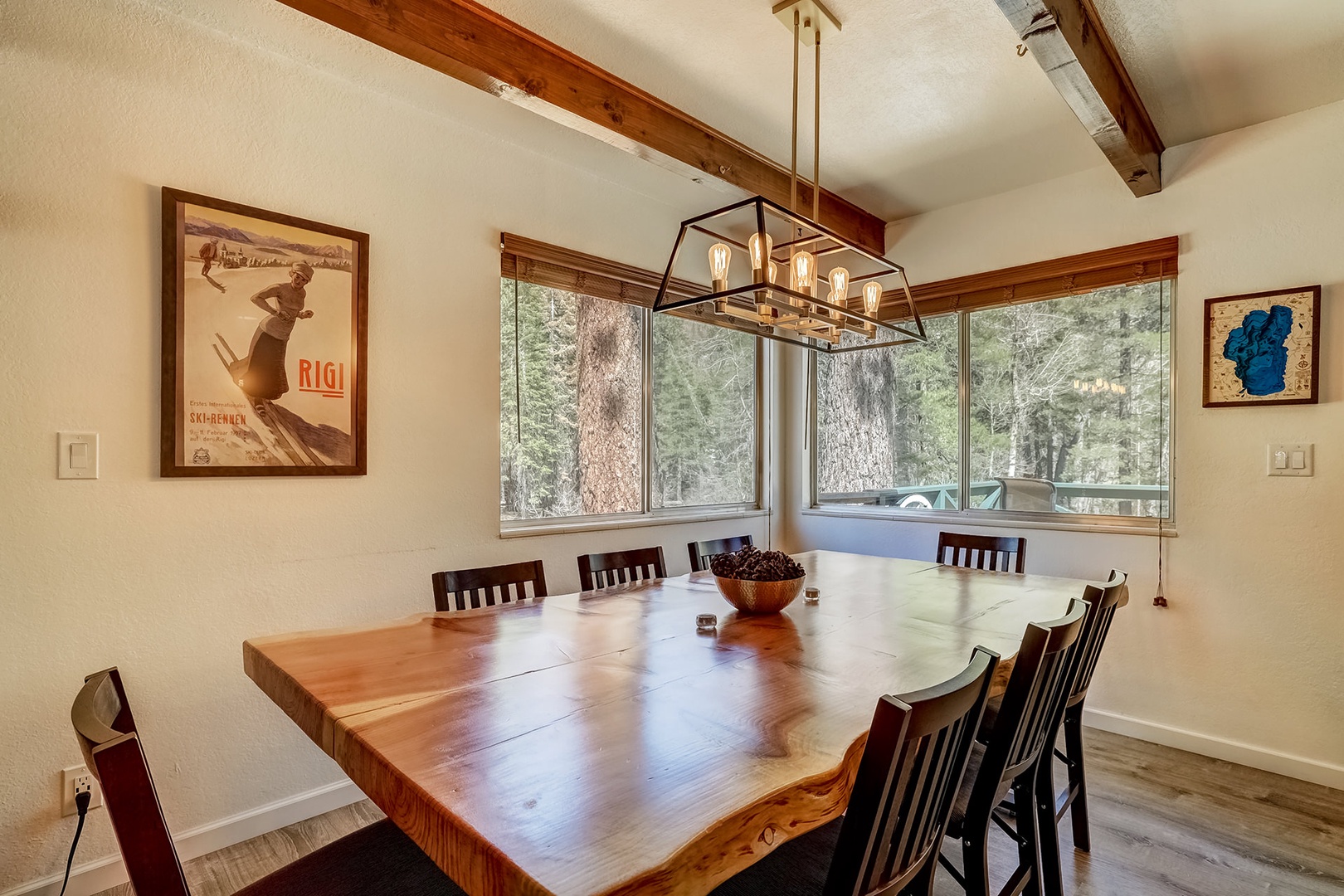 Diner Table with seating for 8