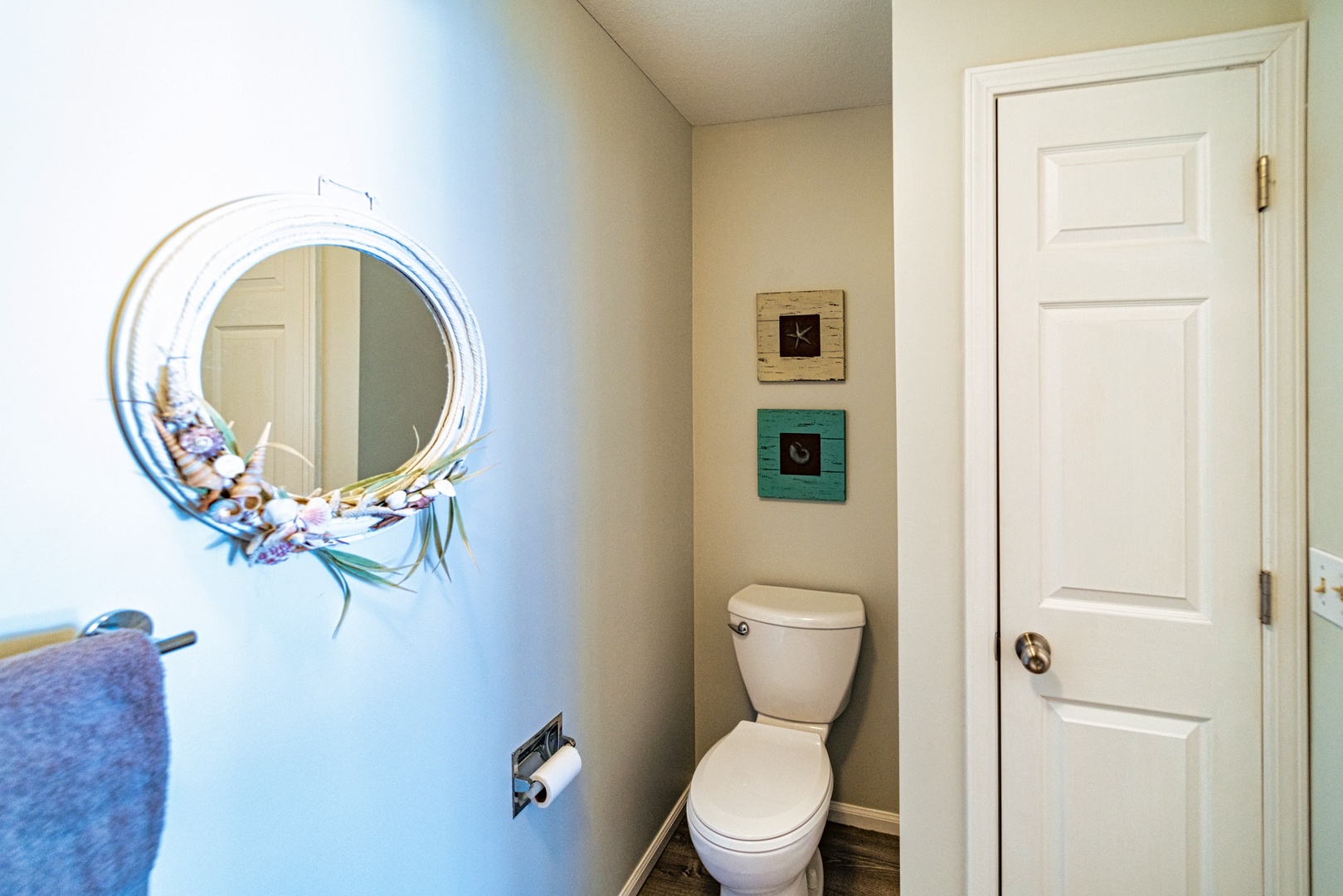 The queen ensuite includes a double vanity, shower/tub combo & closet