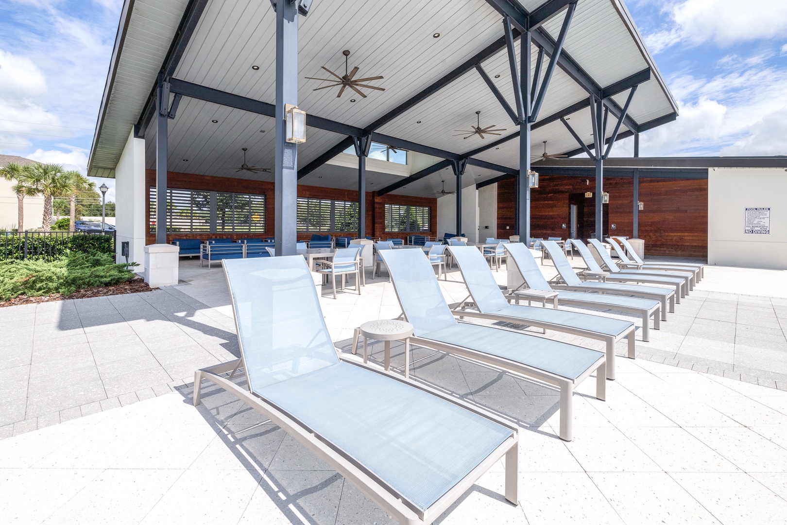 Lounge the day away or make a splash at the sparkling community pool