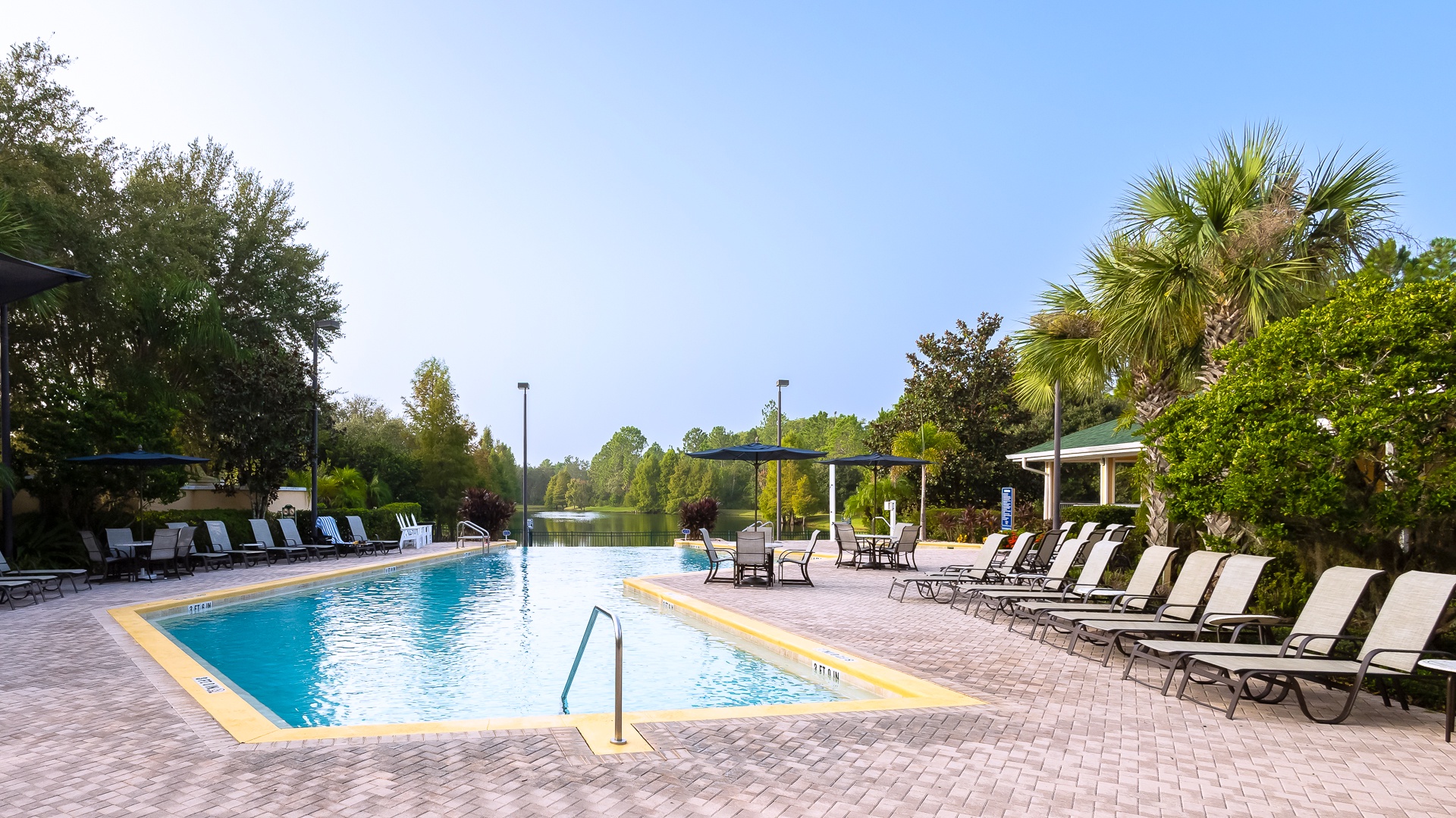 Lounge the day away or make a splash at the sparkling resort pool!