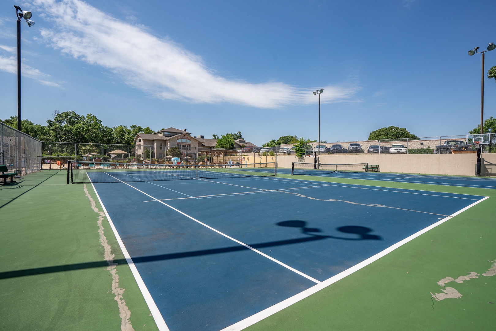 Tennis, Pickleball, & Basketball Courts
